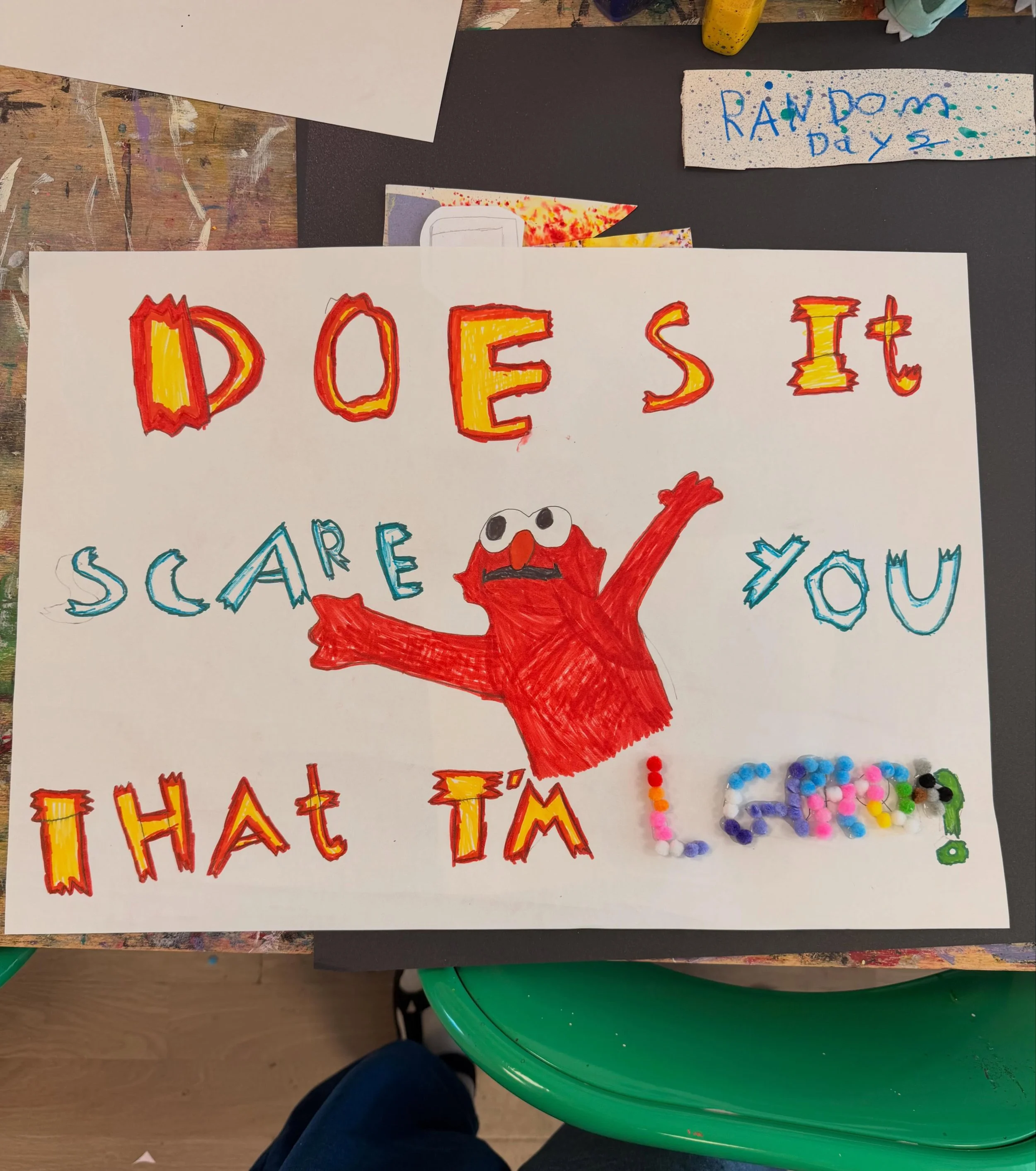 &ldquo;Does it scare you that I&rsquo;m LGBTQ?&rdquo; ❤️&zwj;🔥❤️&zwj;🔥❤️&zwj;🔥

Our first Pride Making Day of 2026 was BRILLIANT! 

So much LGBTQIA+ joy and protest! 

You&rsquo;ll be seeing some of the incredible pride decorations over the next f