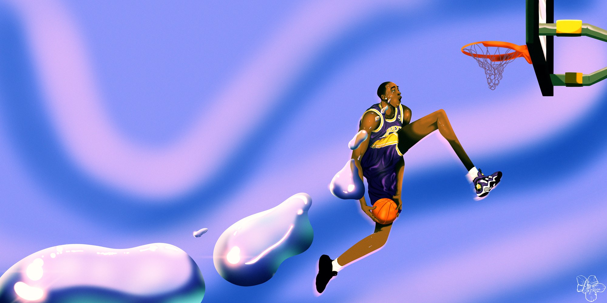 Kobe Bryant 1997 Prints