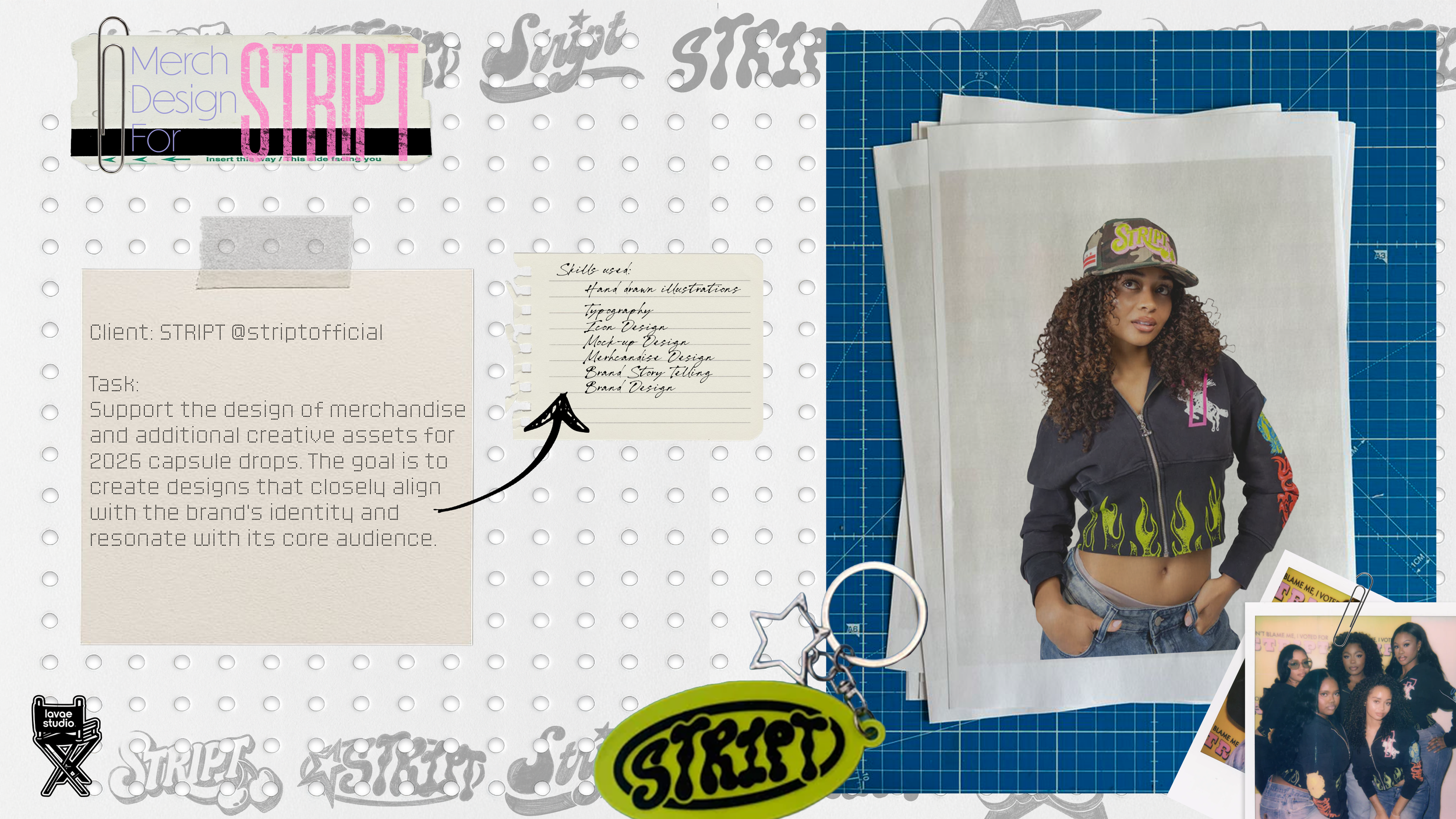 STRIPT - Merchandise Design