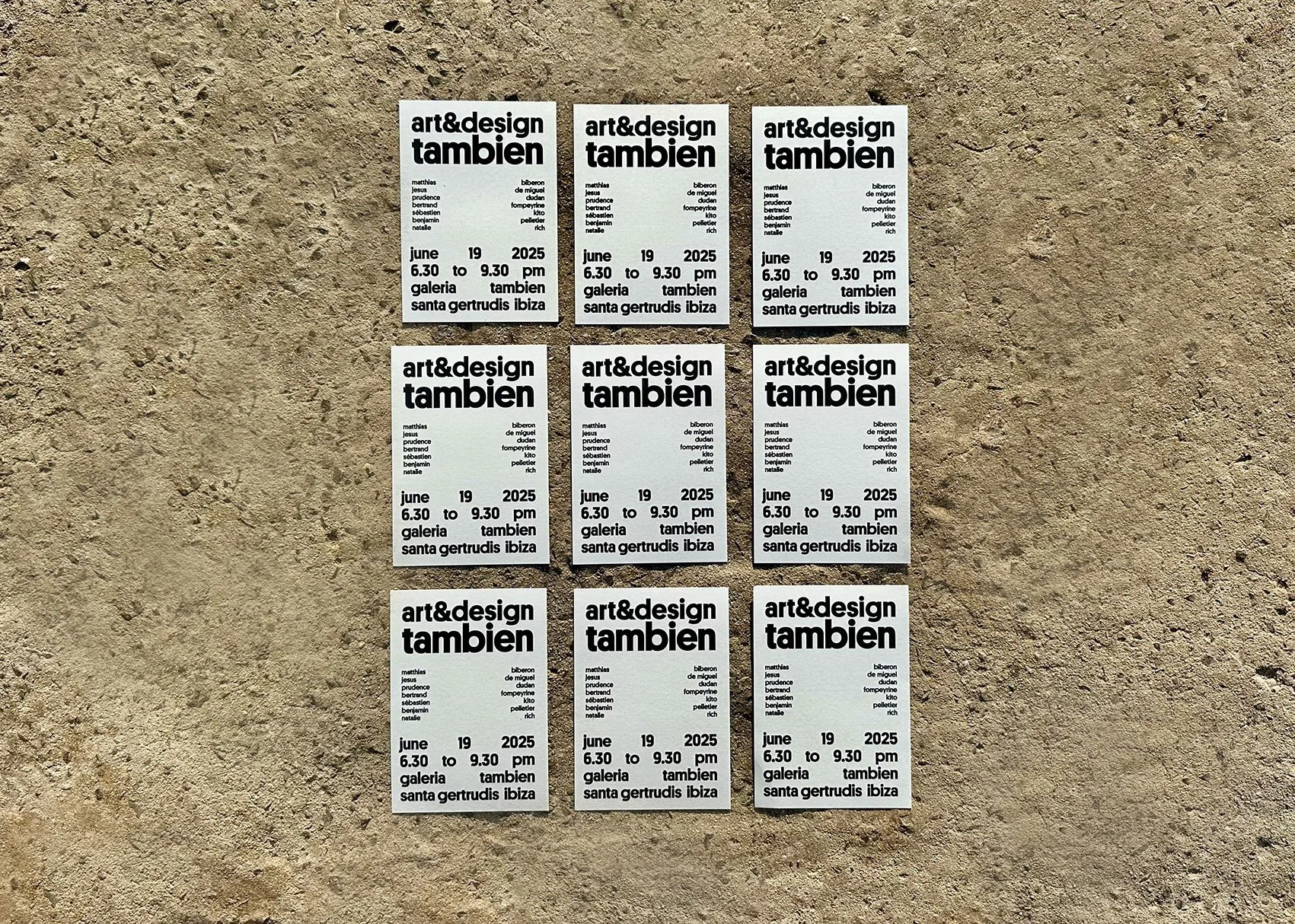 Galeria Tambien I Invitation