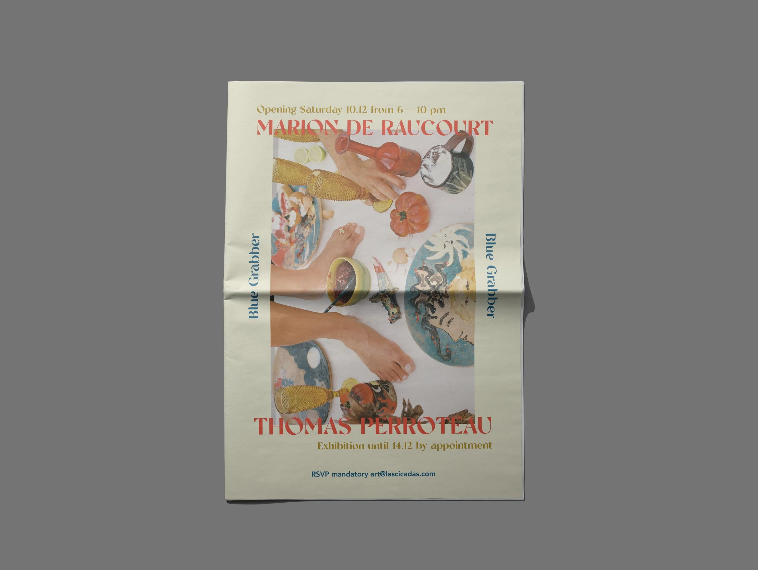 Marion de Raucourt & Thomas Perroteau I Invitation