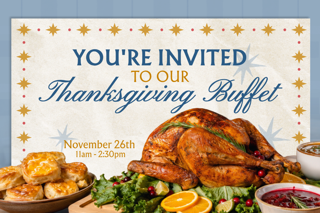 Join us this Thanksgiving! 