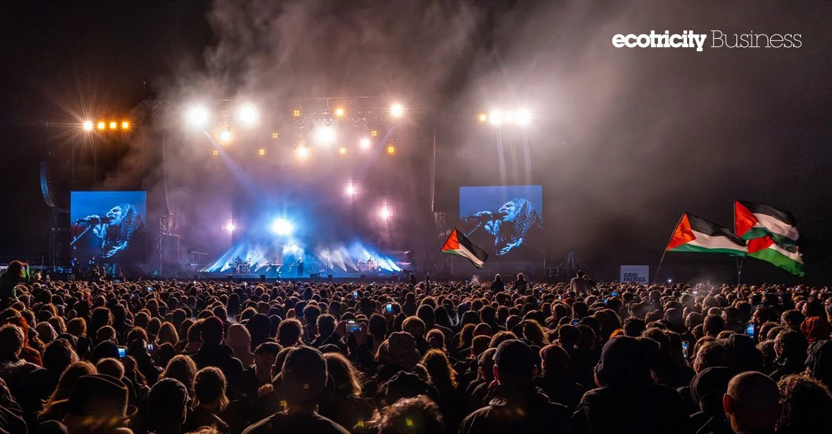 Ecotricity Business and AGF: Building an end-to-end green pathway for live events