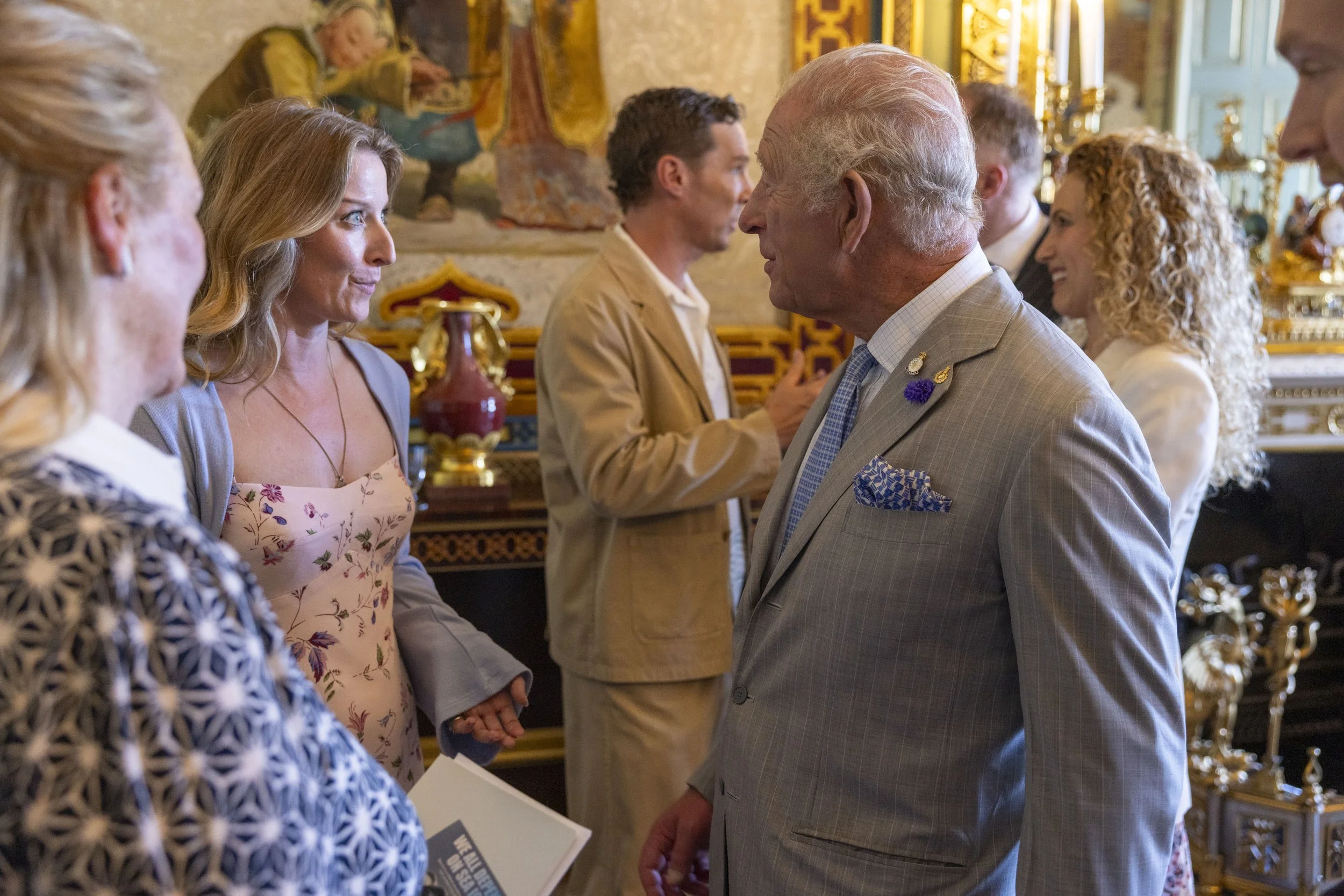 AGF’s Claire O’Neill amongst climate leaders welcomed by King at Buckingham Palace on hottest day of the year