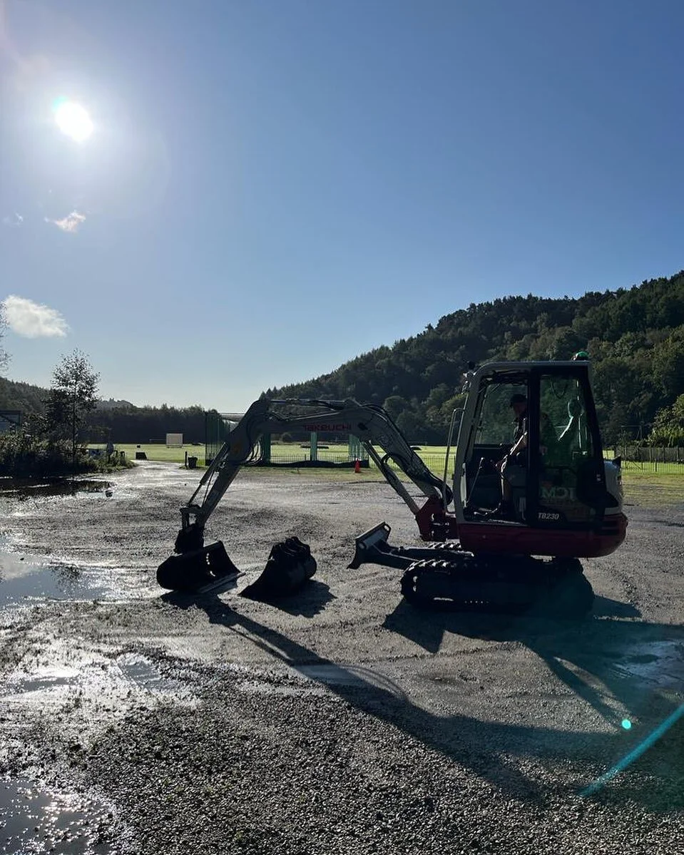 Great picture of our Takeuchi TB230 this week at Oakamoor cricket club! Thanks for the hire 💪🏼