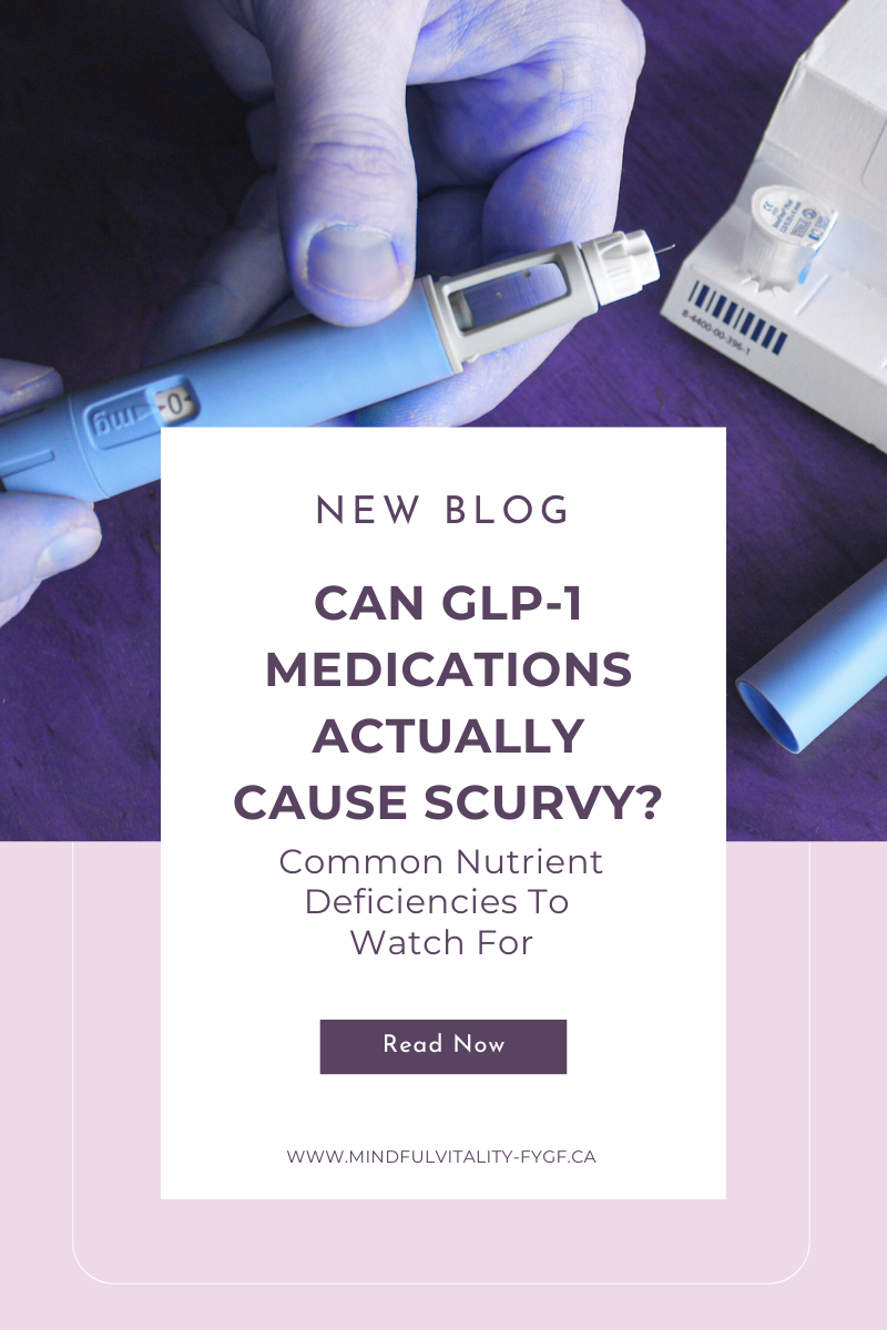 can glp-1 medications actually cause scurvy? common nutrient deficiencies to watch for