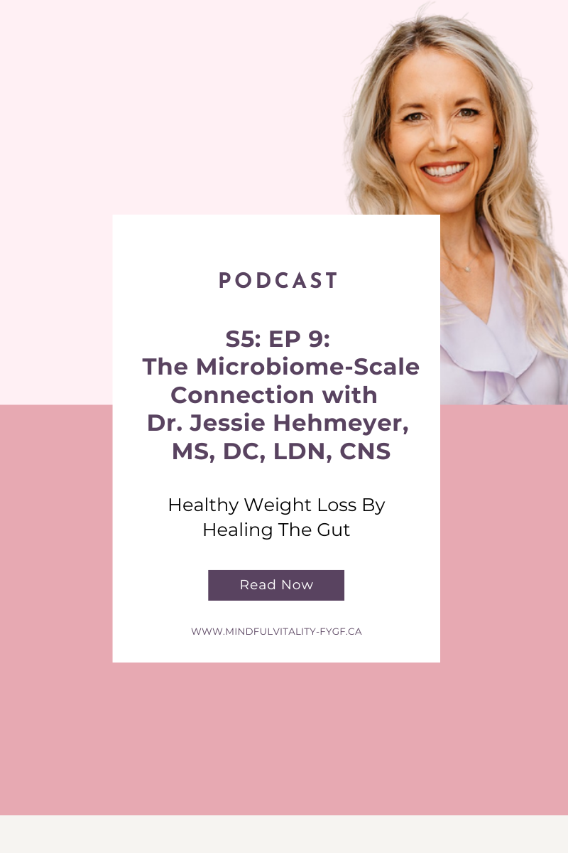 S5: EP 9: The Microbiome-Scale Connection: Healthy Weight Loss by Healing the Gut with Dr. Jessie Hehmeyer, MS, DC, LDN, CNS