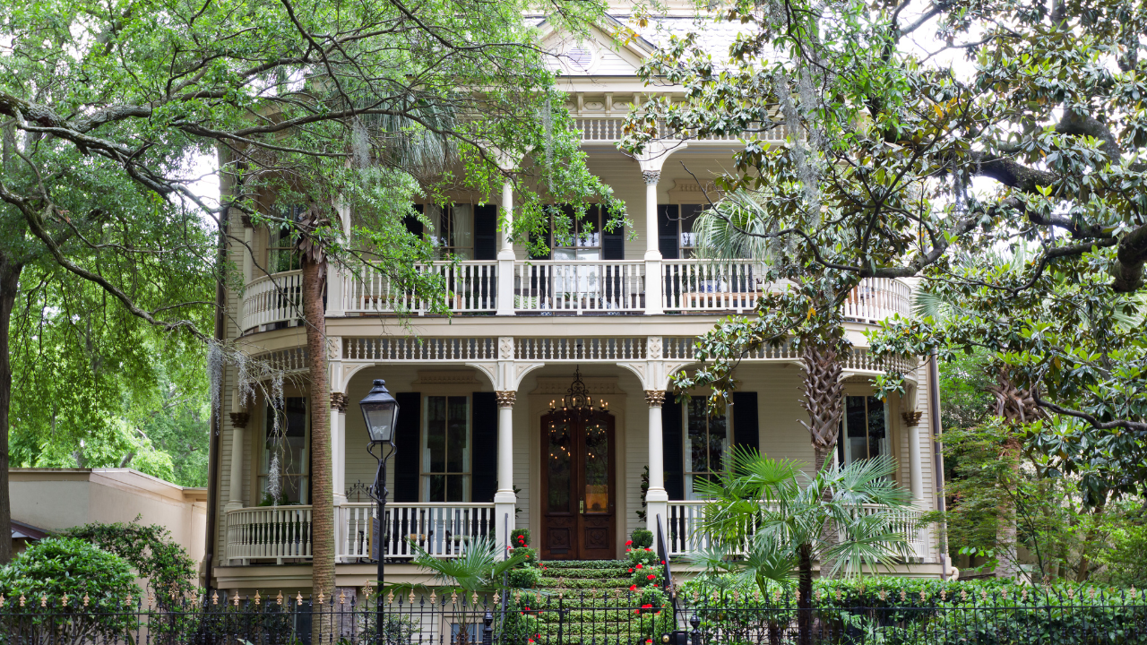 Historic Savannah GA Mansion
