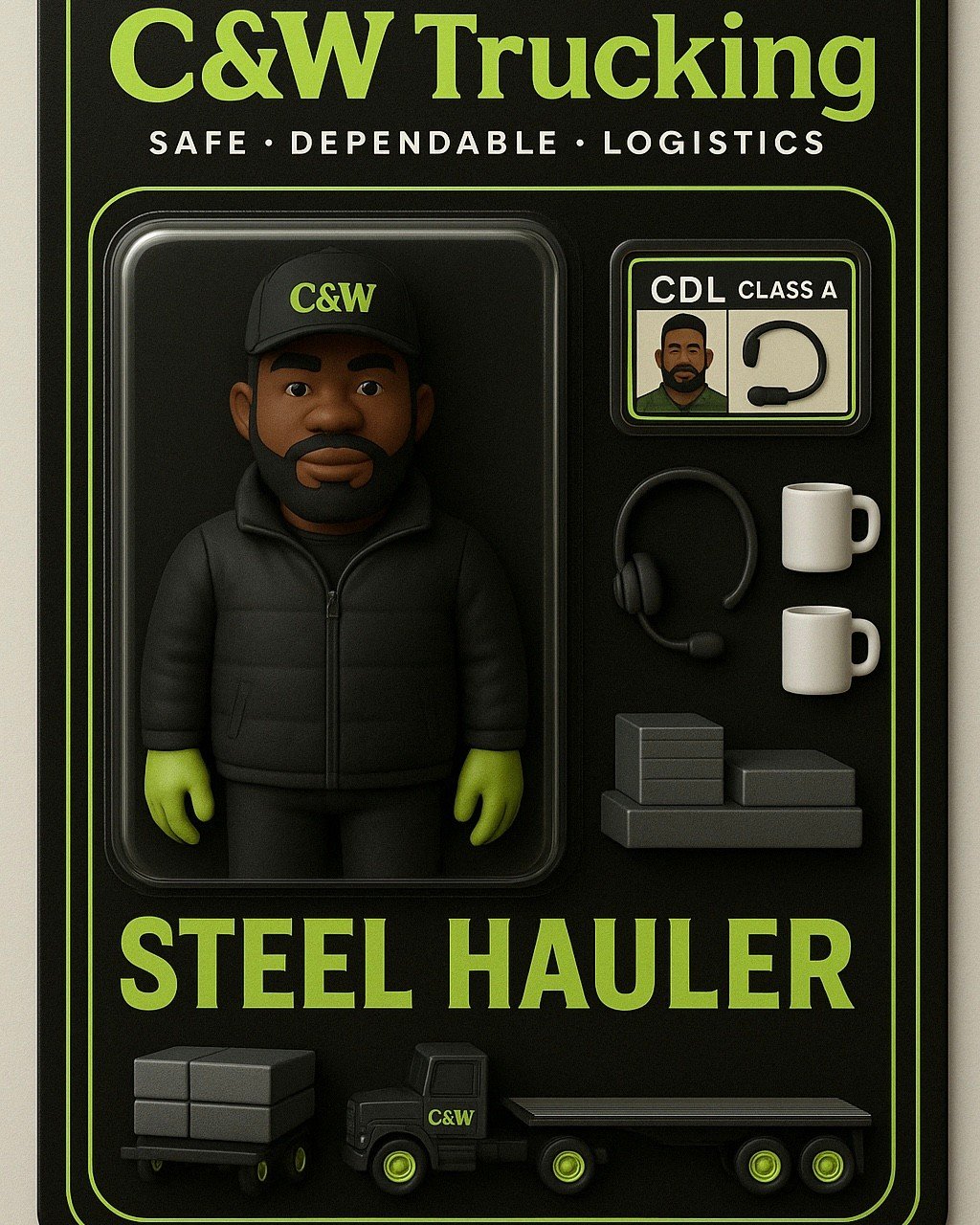 Everything a C&W steel hauler needs on the road 😎🚛
What would you add?
#flatbed