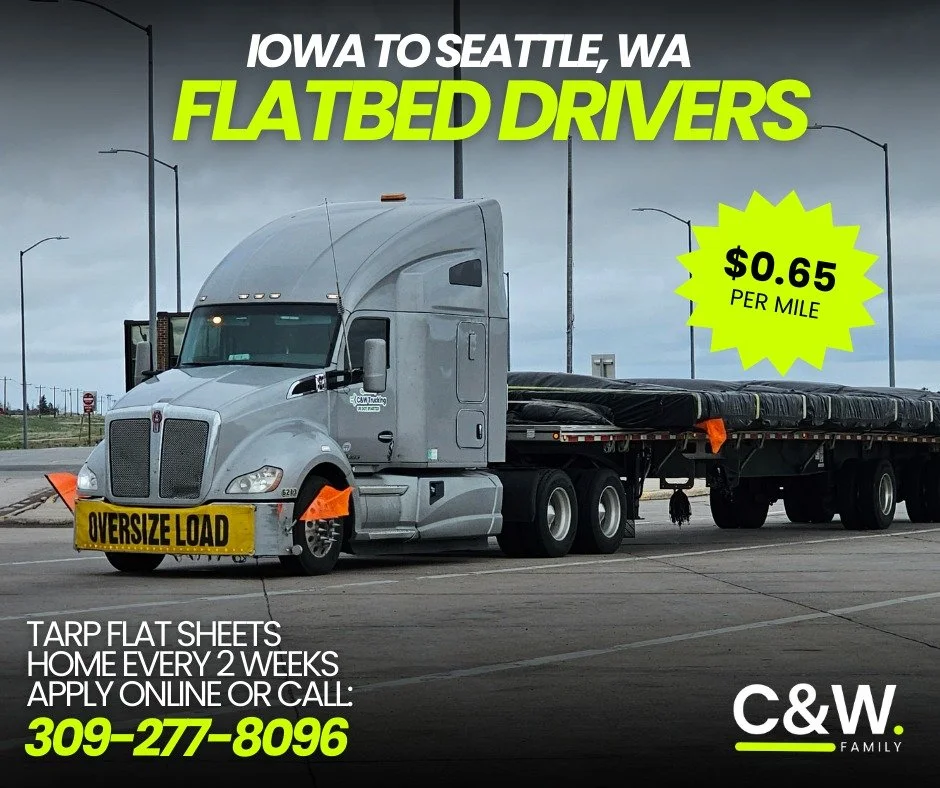 Experience freedom, flexibility, and fantastic pay. Your CDL is your ticket to success! πͺ
π Please apply at: https://intelliapp.driverapponline.com/c/cwtrucking
π Or call us at 309-277-8096 for more details
DETAILS π
We’re looking for flat