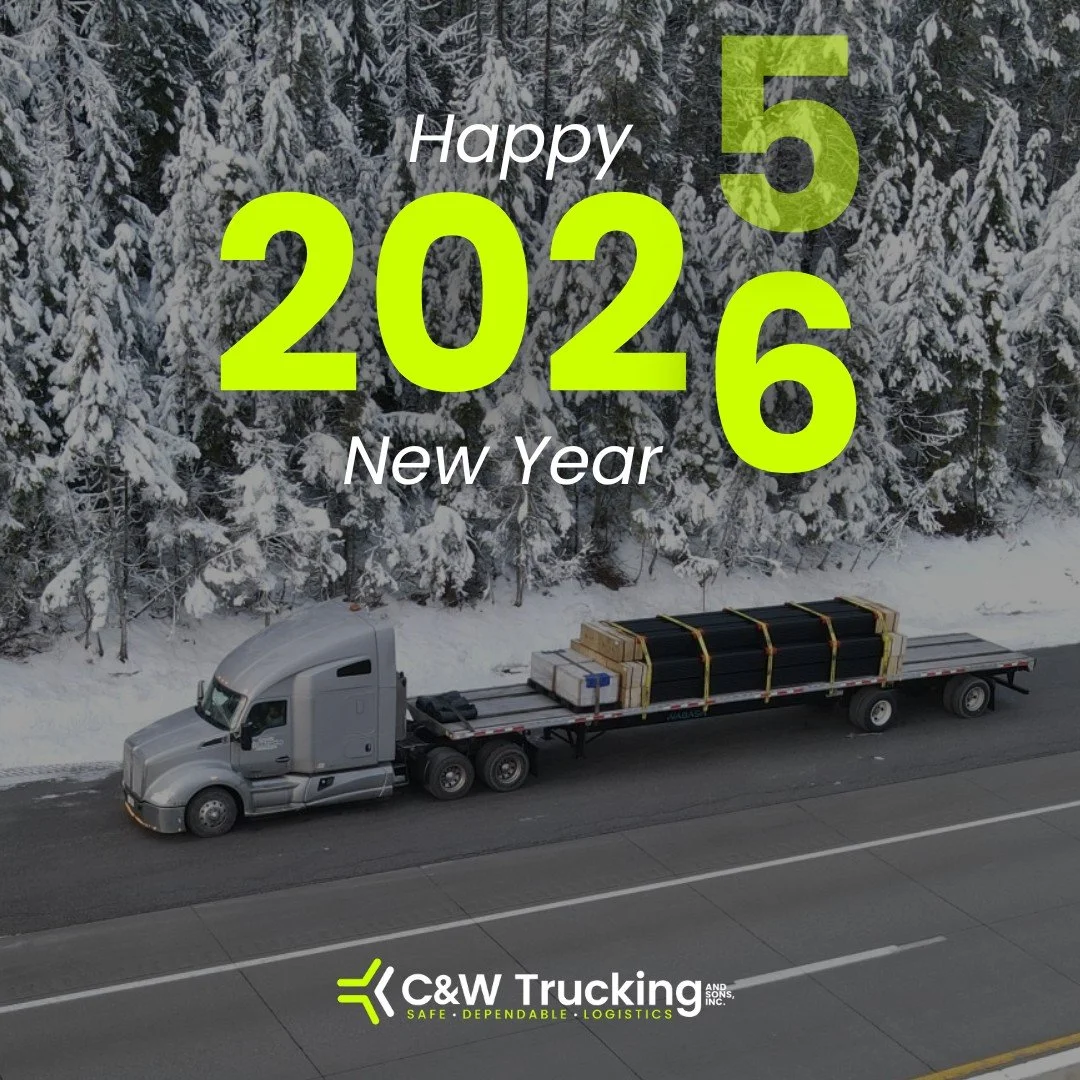Happy New Year! Cheers to another year of providing best-in-class trucking services.  #CWTrucking