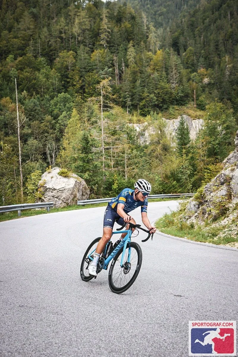 Sven in der Abfahrt
