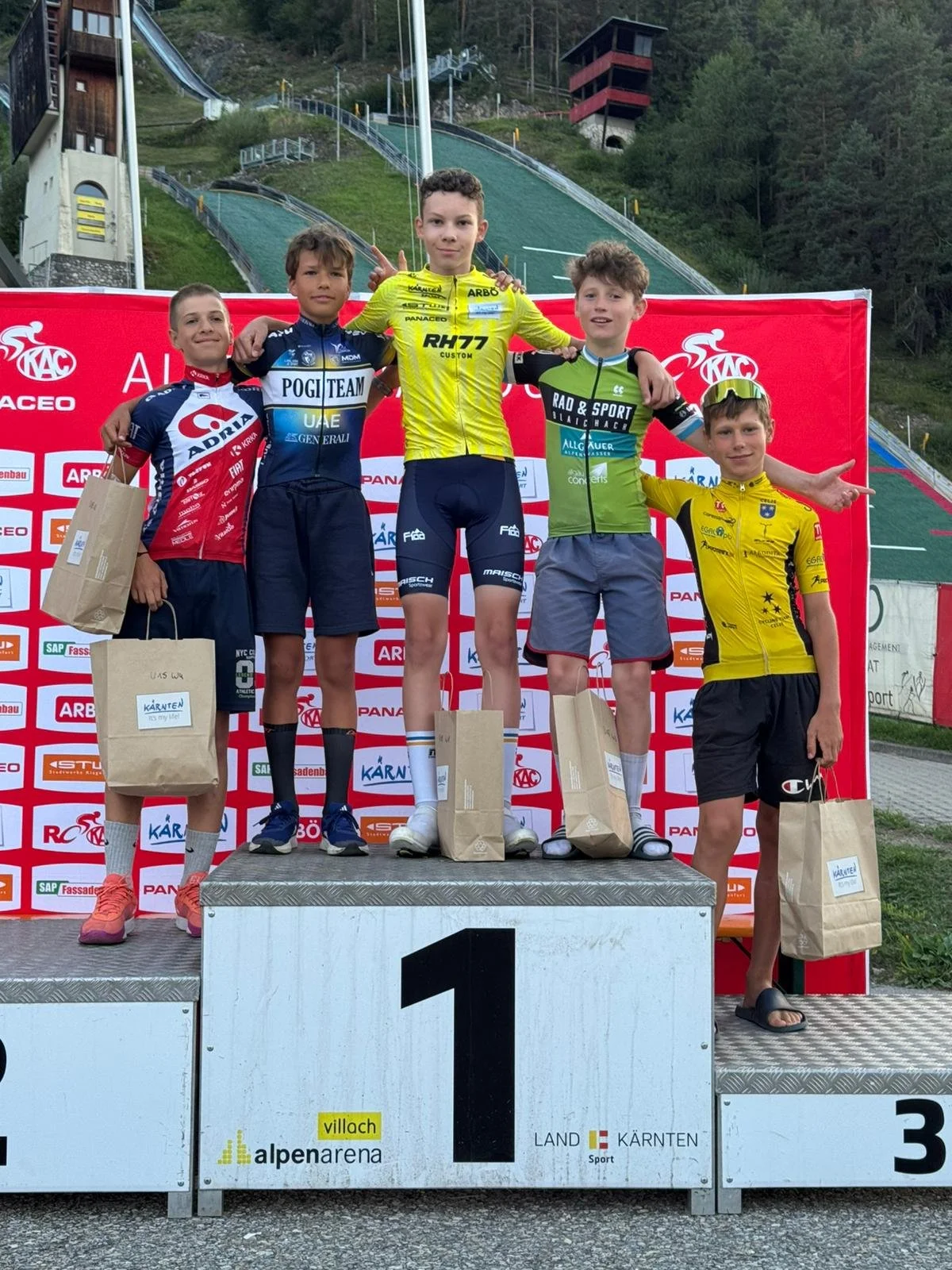 TSV Gaimersheim bei der Alpe Adria Tour 2025