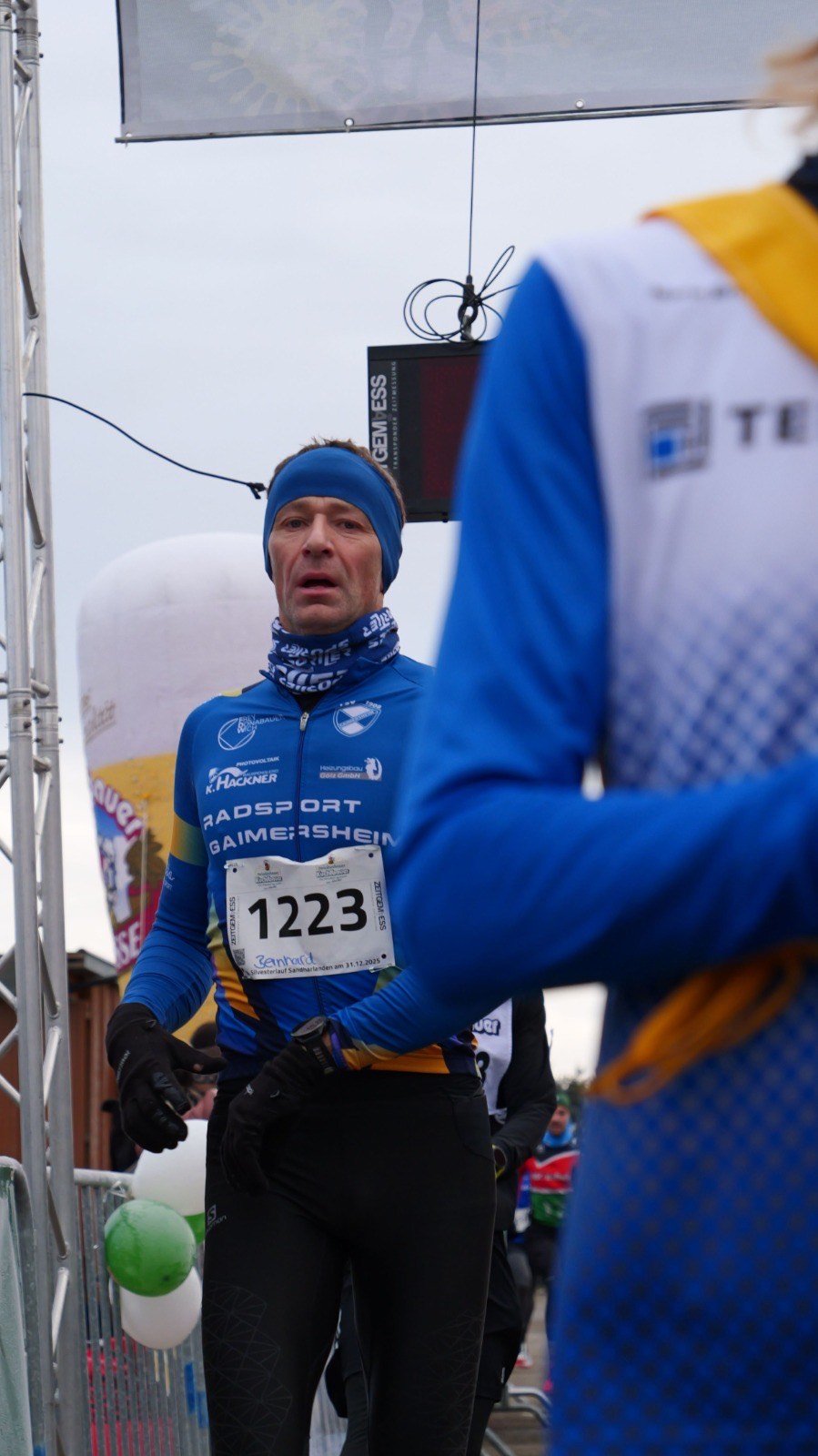 Bernhard halb erfroren