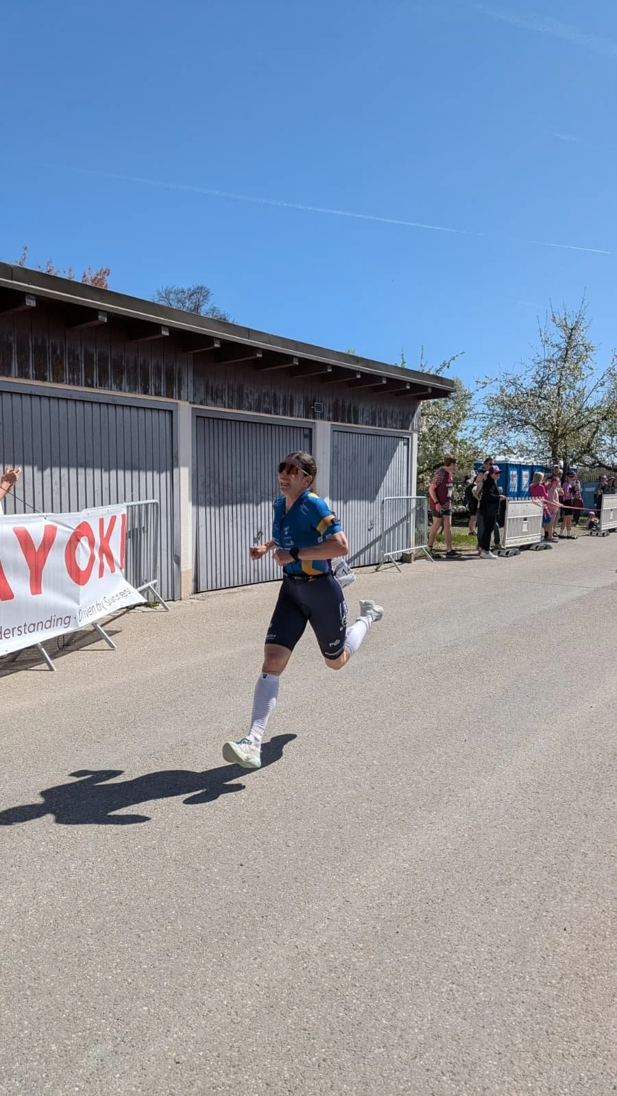 Conni im Schlusssprint