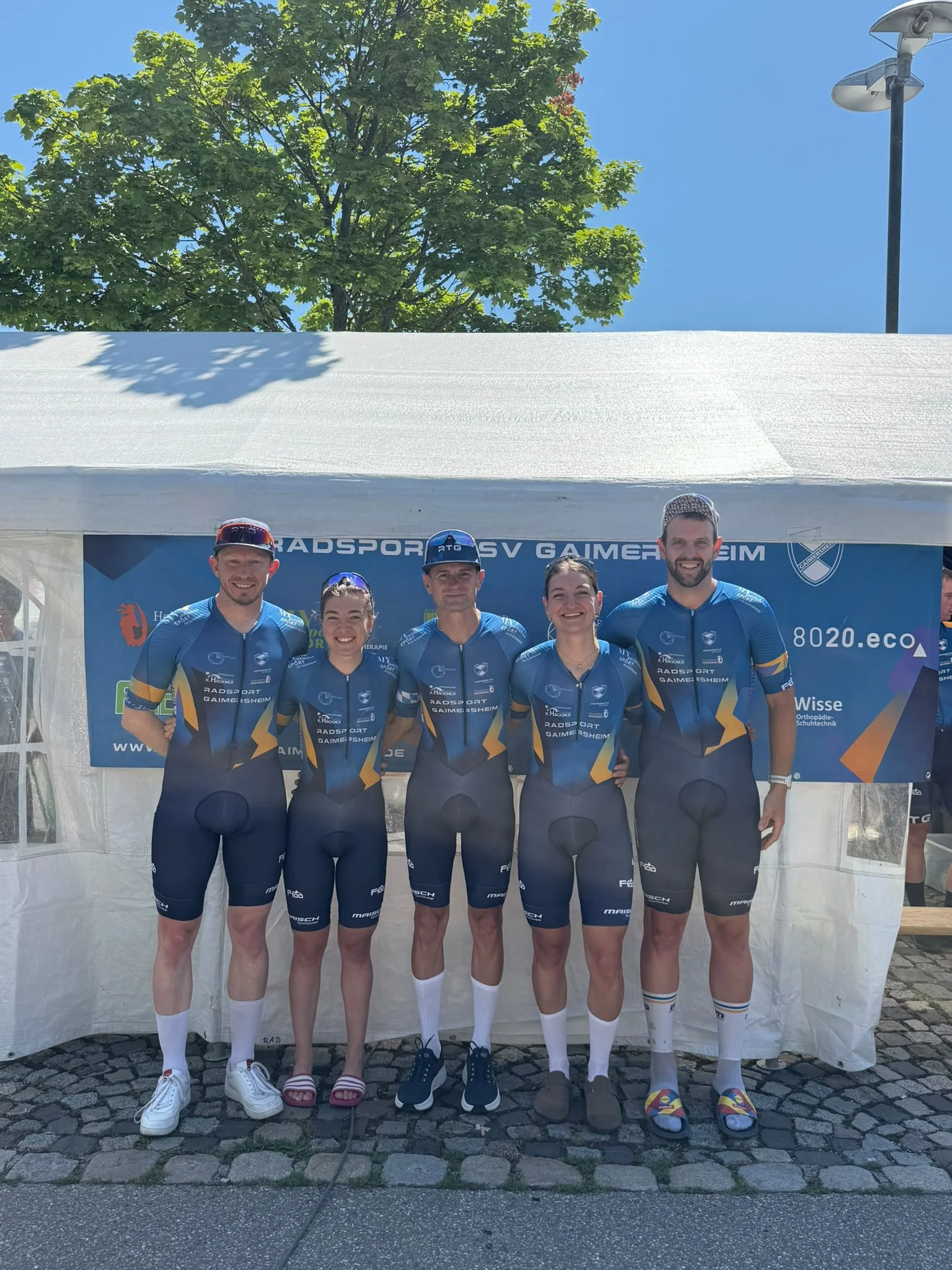 Alex, Eva, Juri, Anna und Basti