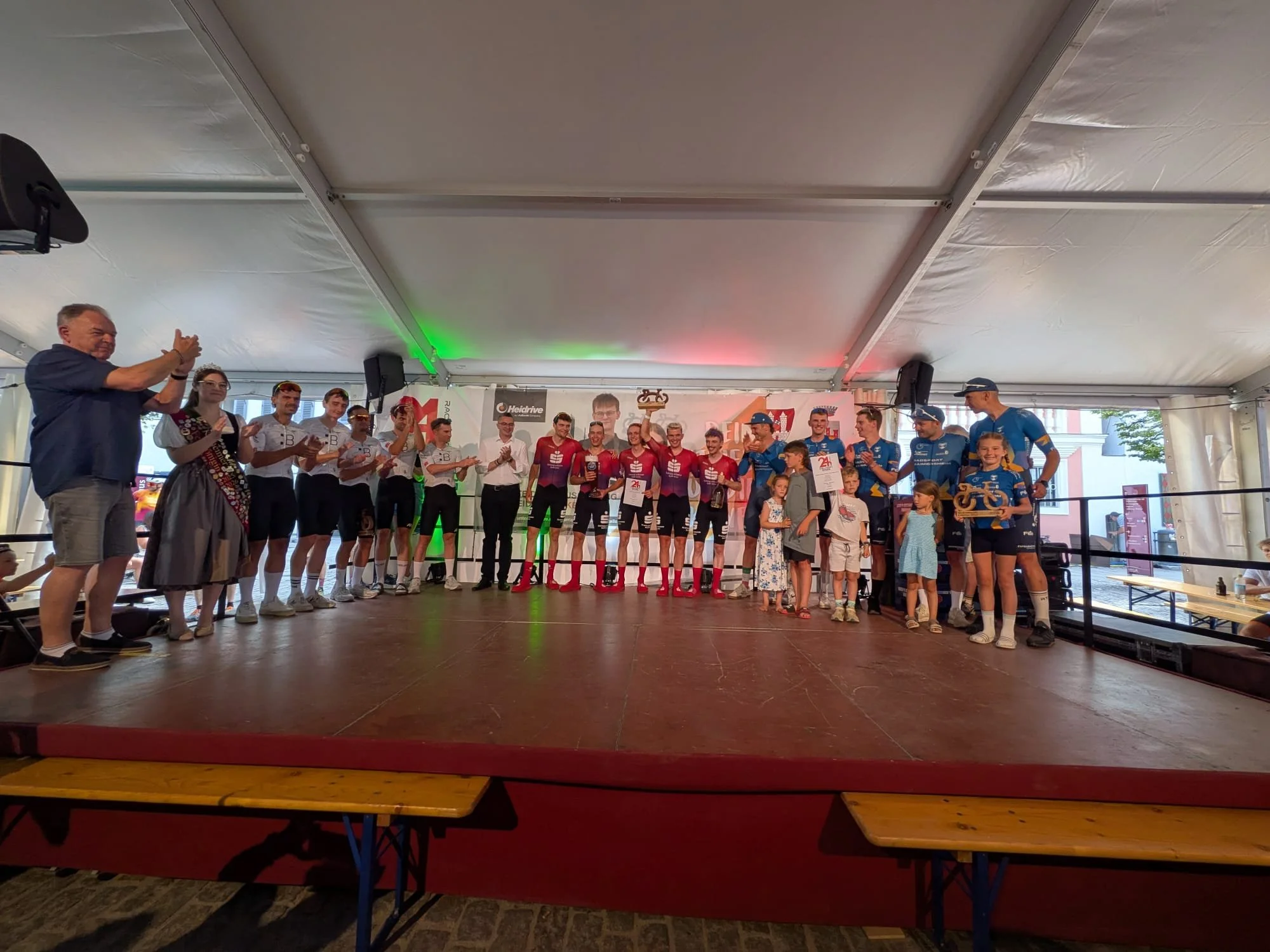 Gratulation an die Jungs der Kreissparkasse