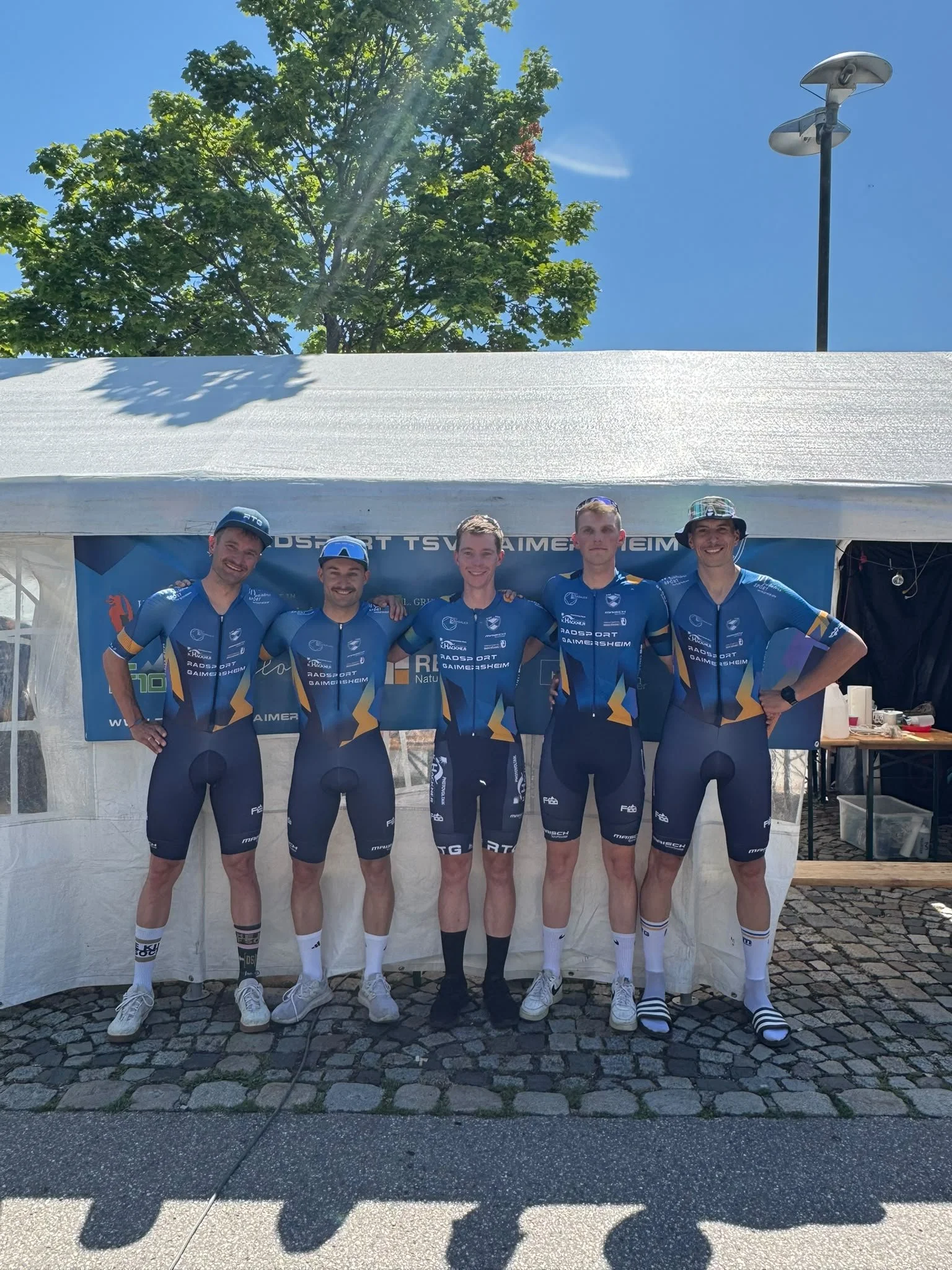 Illo, Johannes, Flo, Benni und Holger