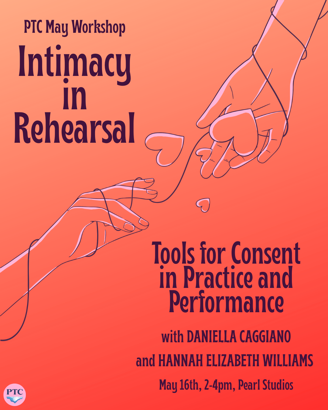 May Workshop: Intimacy in Rehearsal