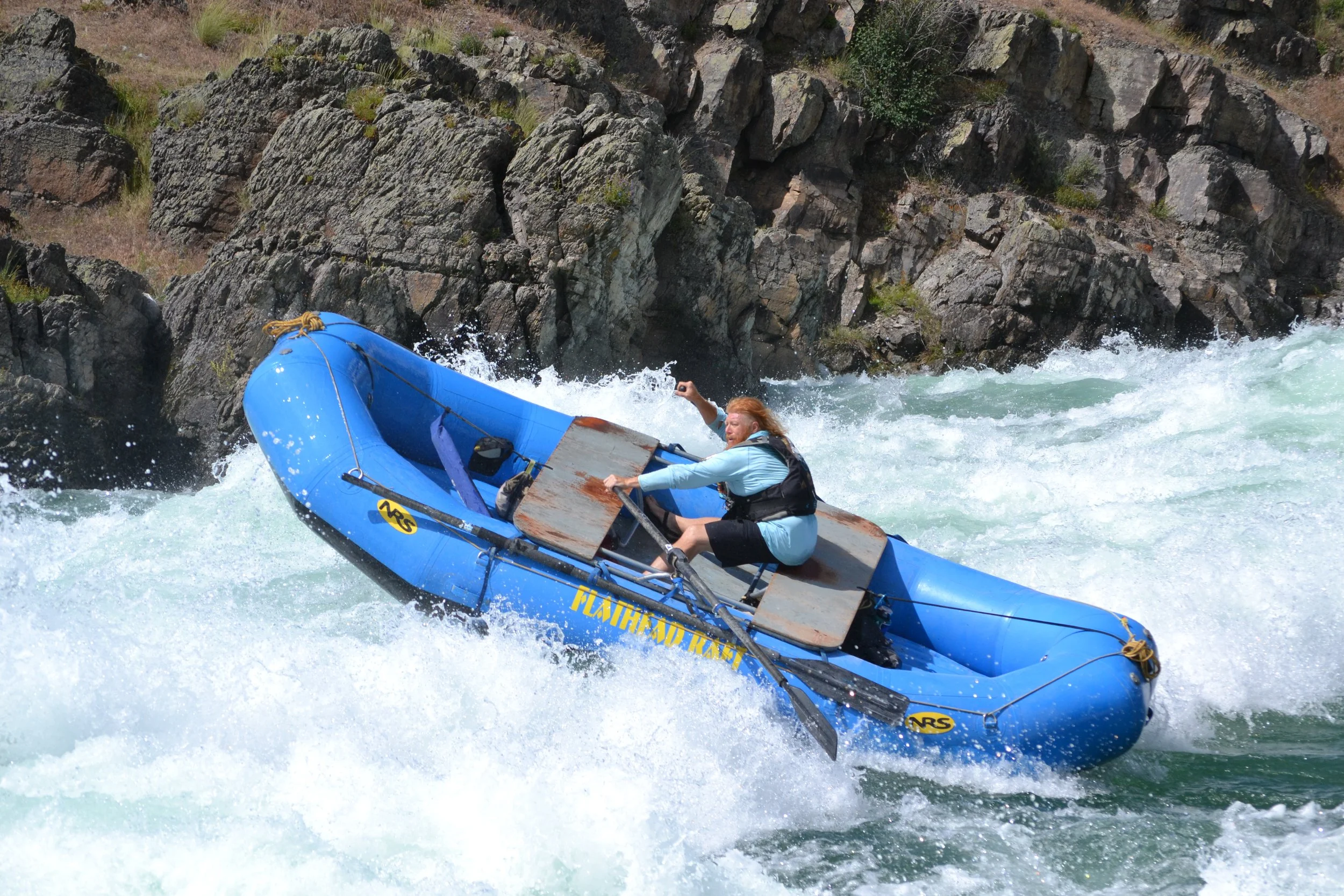 Rowing School | Learn Whitewater Skills Today — Flathead Raft Company