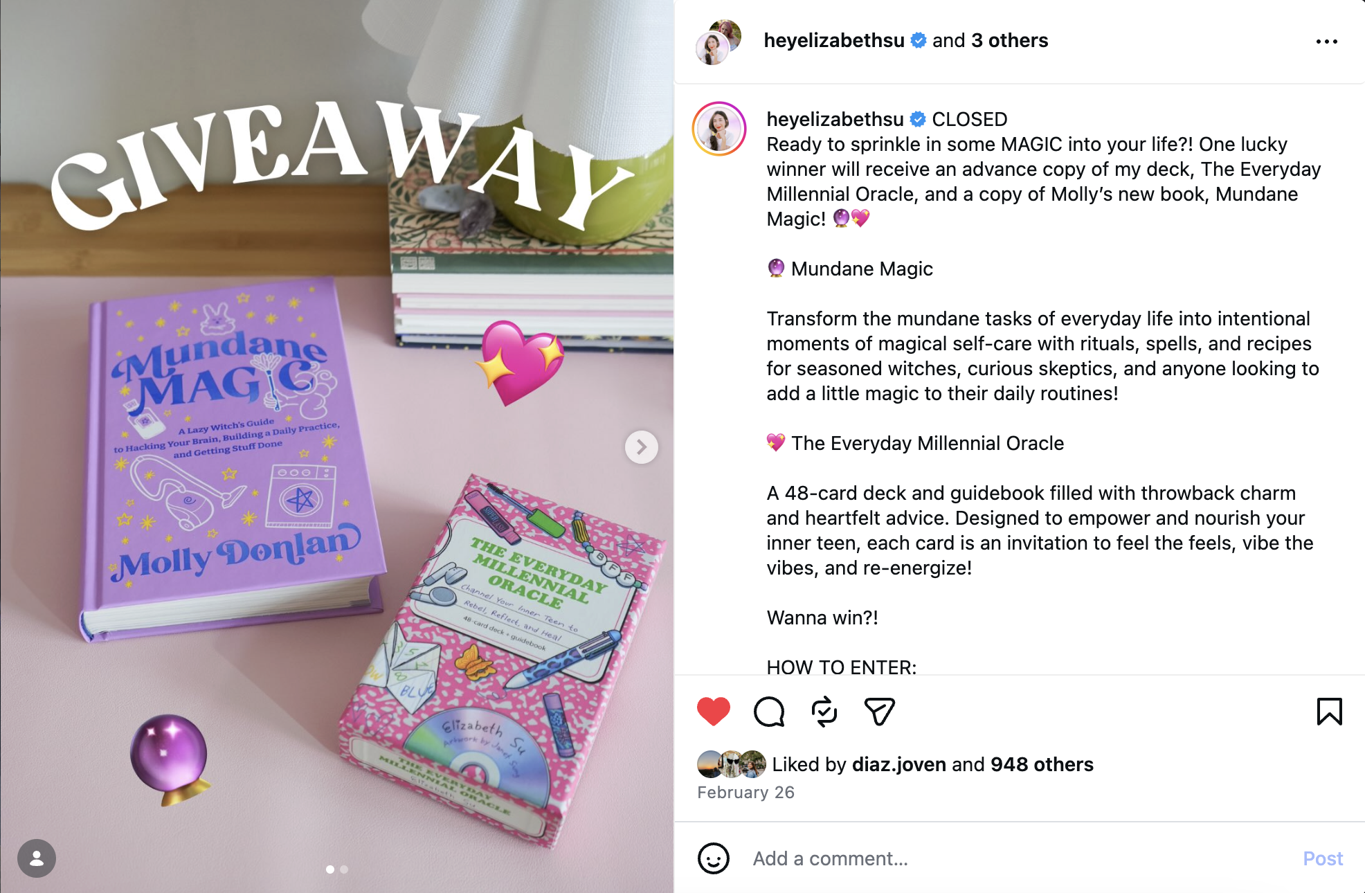 Millenial Oracle Pack Collab Giveaway.png