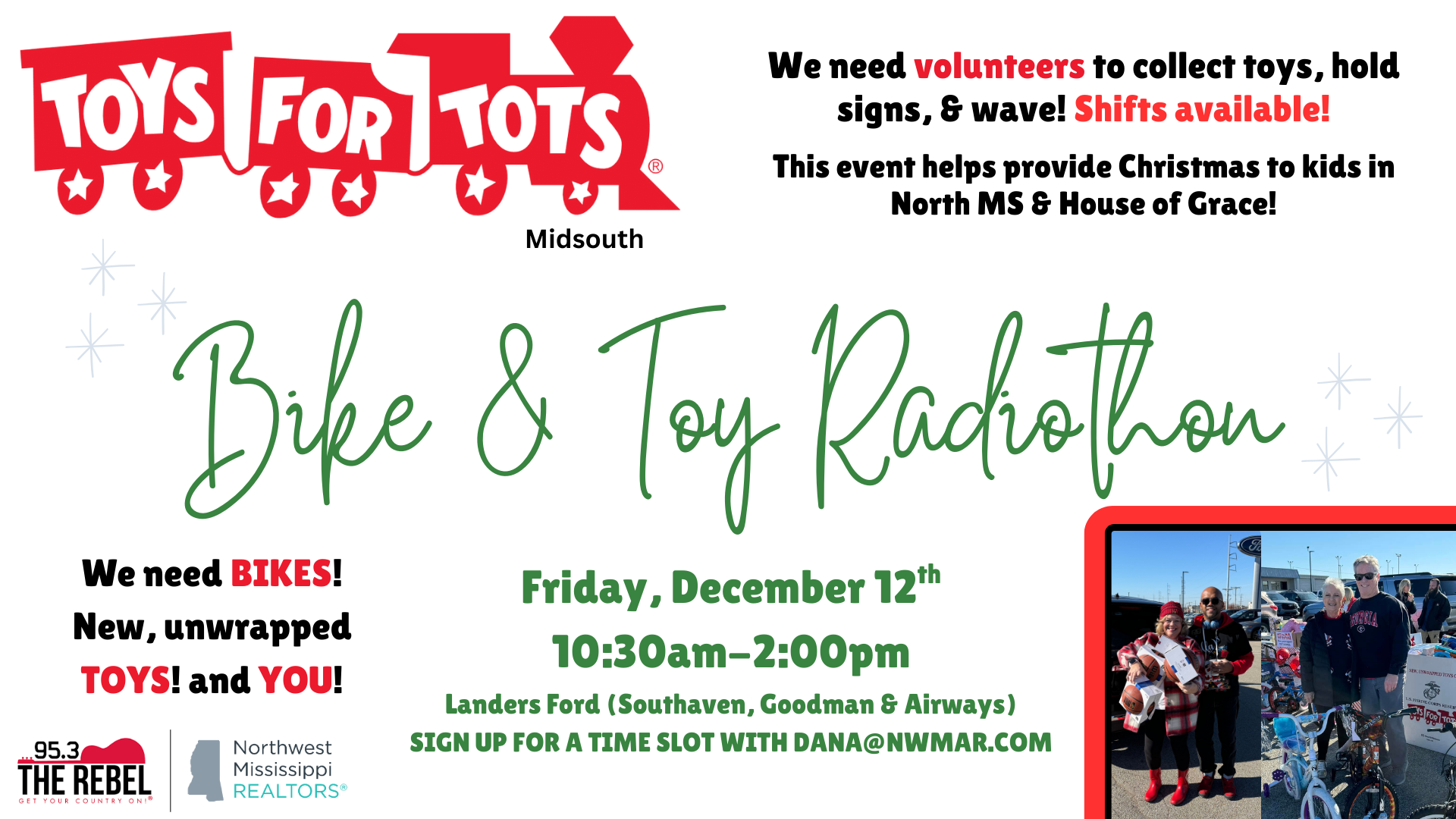Toys for Tots Midsouth Bike &amp; Toy Radiothon