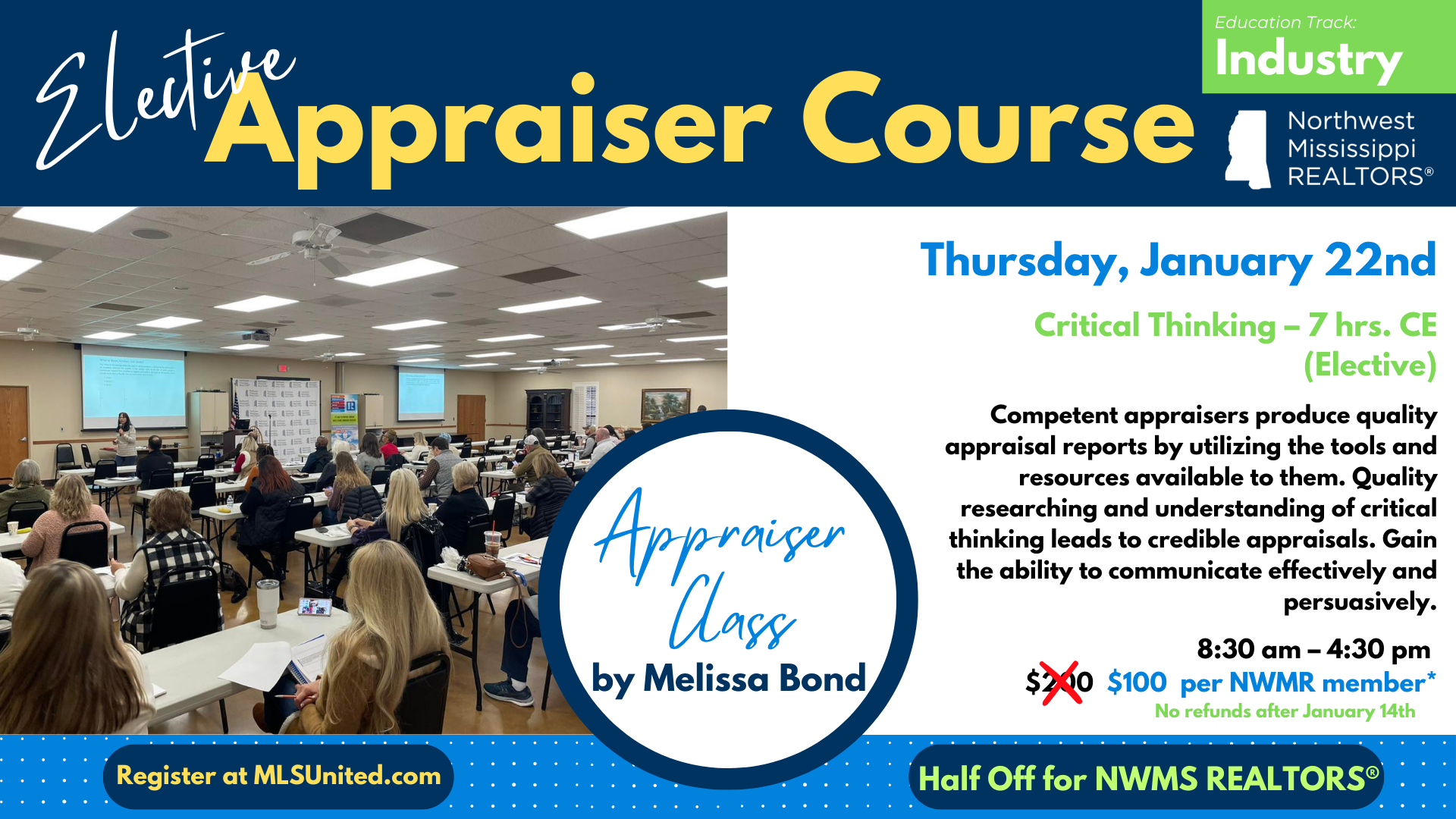 (Elective) Appraiser Classes with Melissa Bond