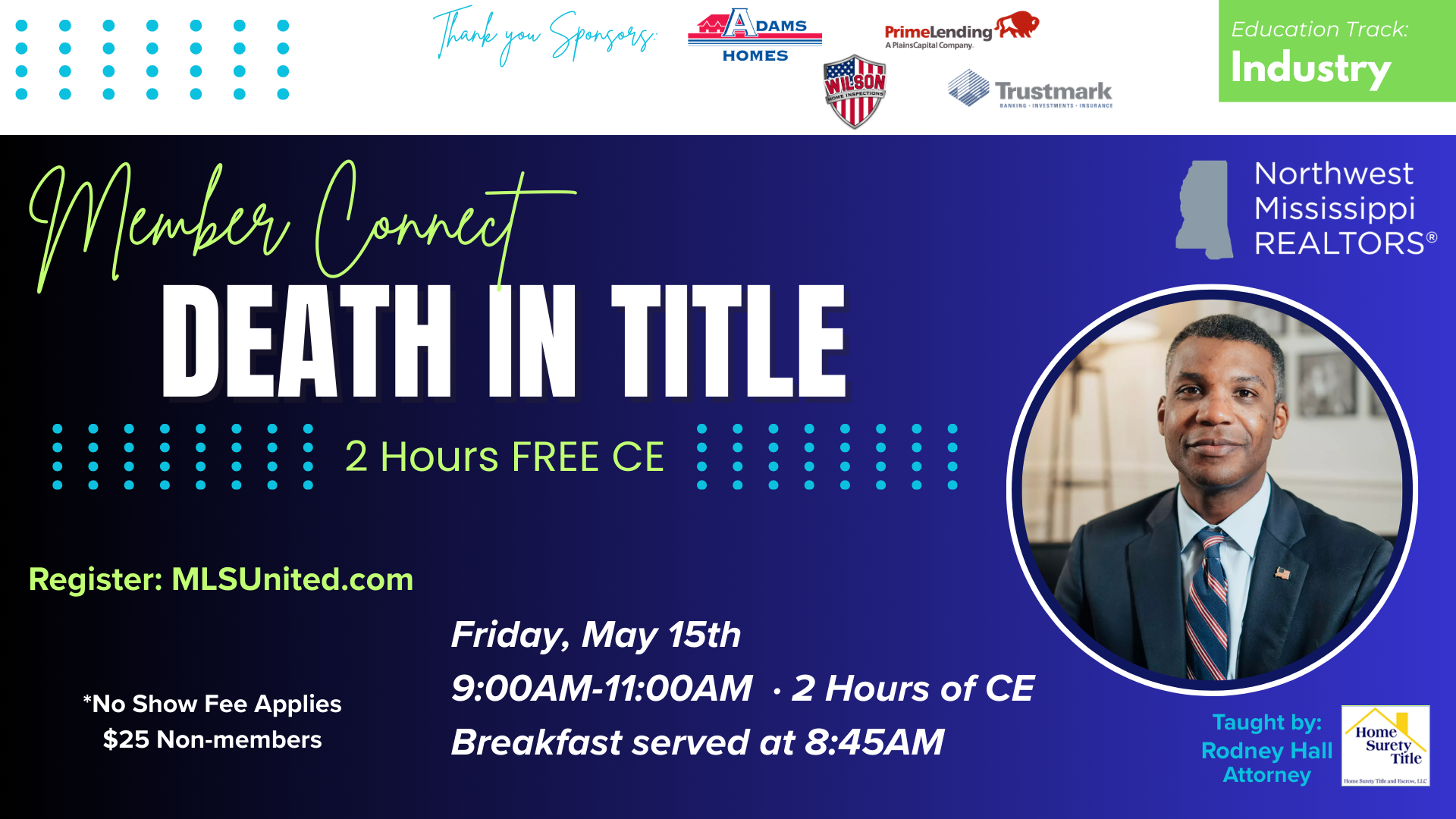 May Member Connect - Death in Title