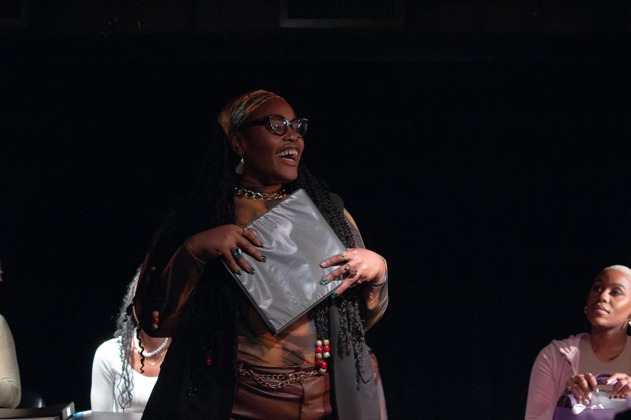  2025 CRITICAL BREAKS [WIP] Andrea Ambam, TWELVE ANGRY BLACK WOMEN.&nbsp; Image Credit: MJ Martinez 