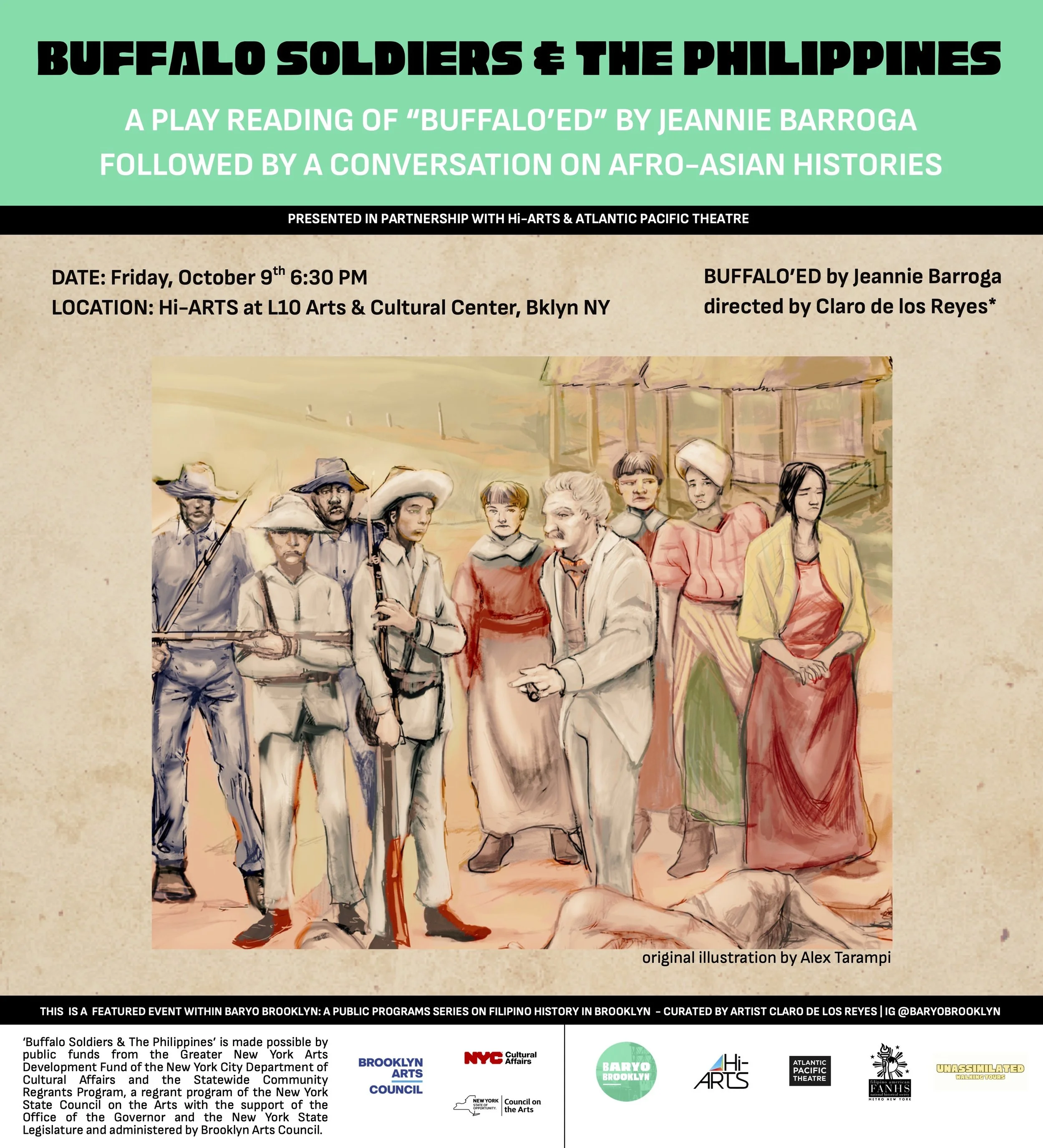 BUFFALO'ED: A Staged Reading and Dialogue on Afro-Asian Histories
