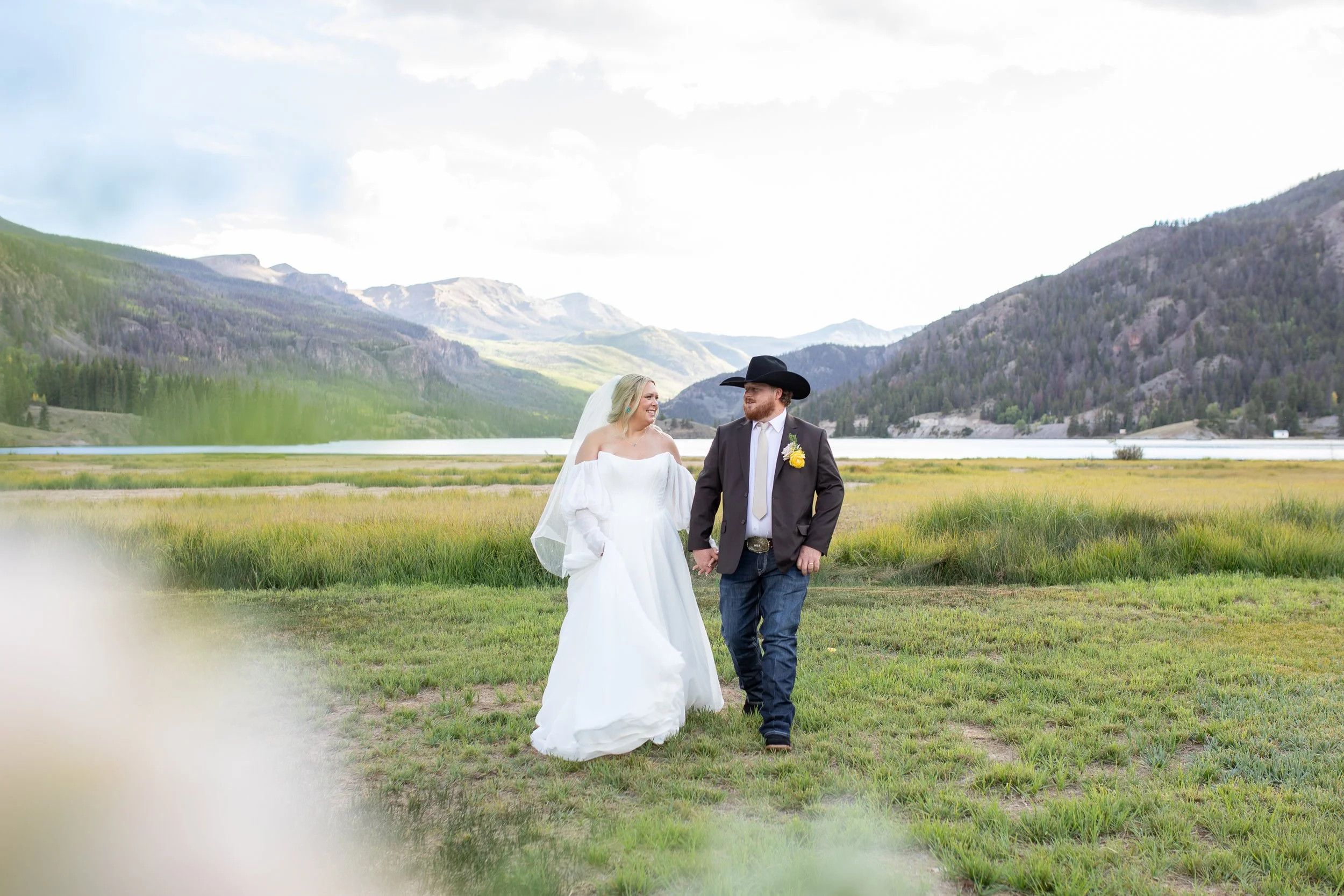 Izzy &amp; Tyler, Say I do at the Tack Shed at Bridal Bay in Lake City, Colorado