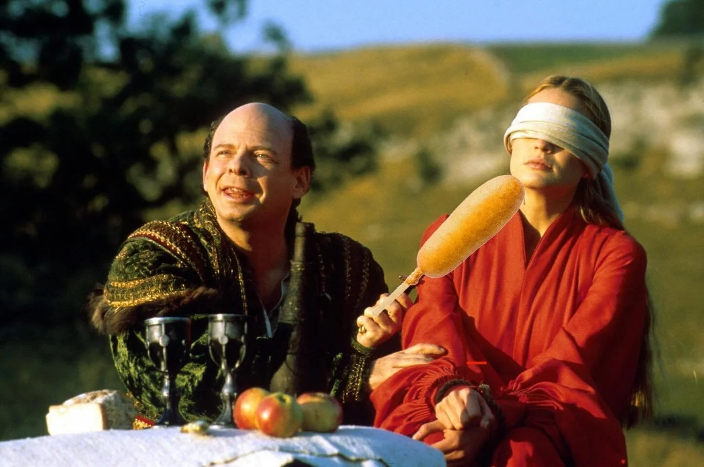 Never go in against a Sicilian when corndog is on the line!