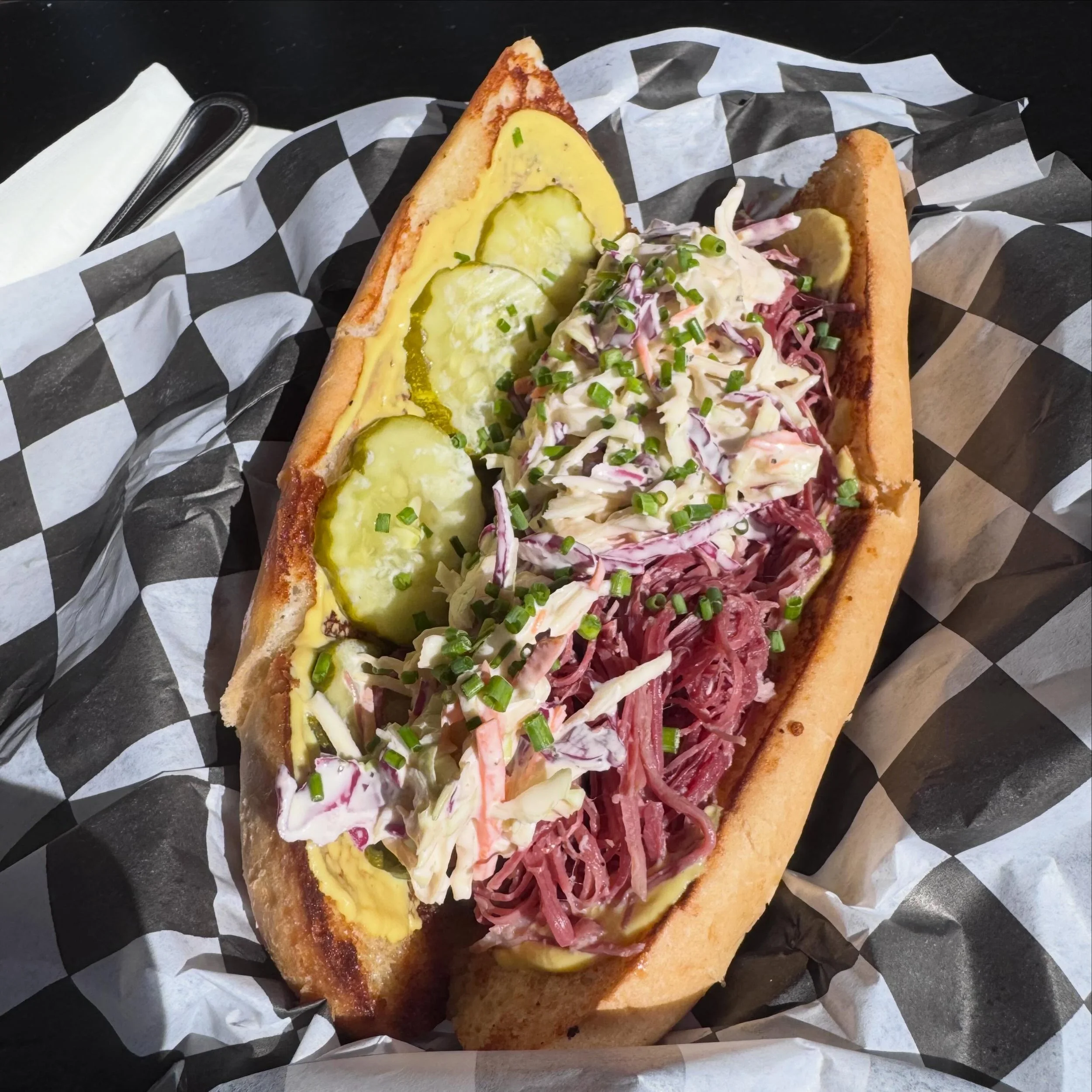 The Corned Beef Hoagie test run is about over.  Shall we add this to the regular menu?  Last poll was a success.  So now it&rsquo;s poll city, baby!