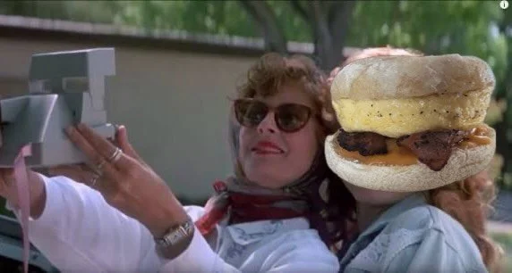 Breakfast is on, 8:30a.  Grab a Bacon Egg n Cheese and a Bloody Mary on yer way to wherever.