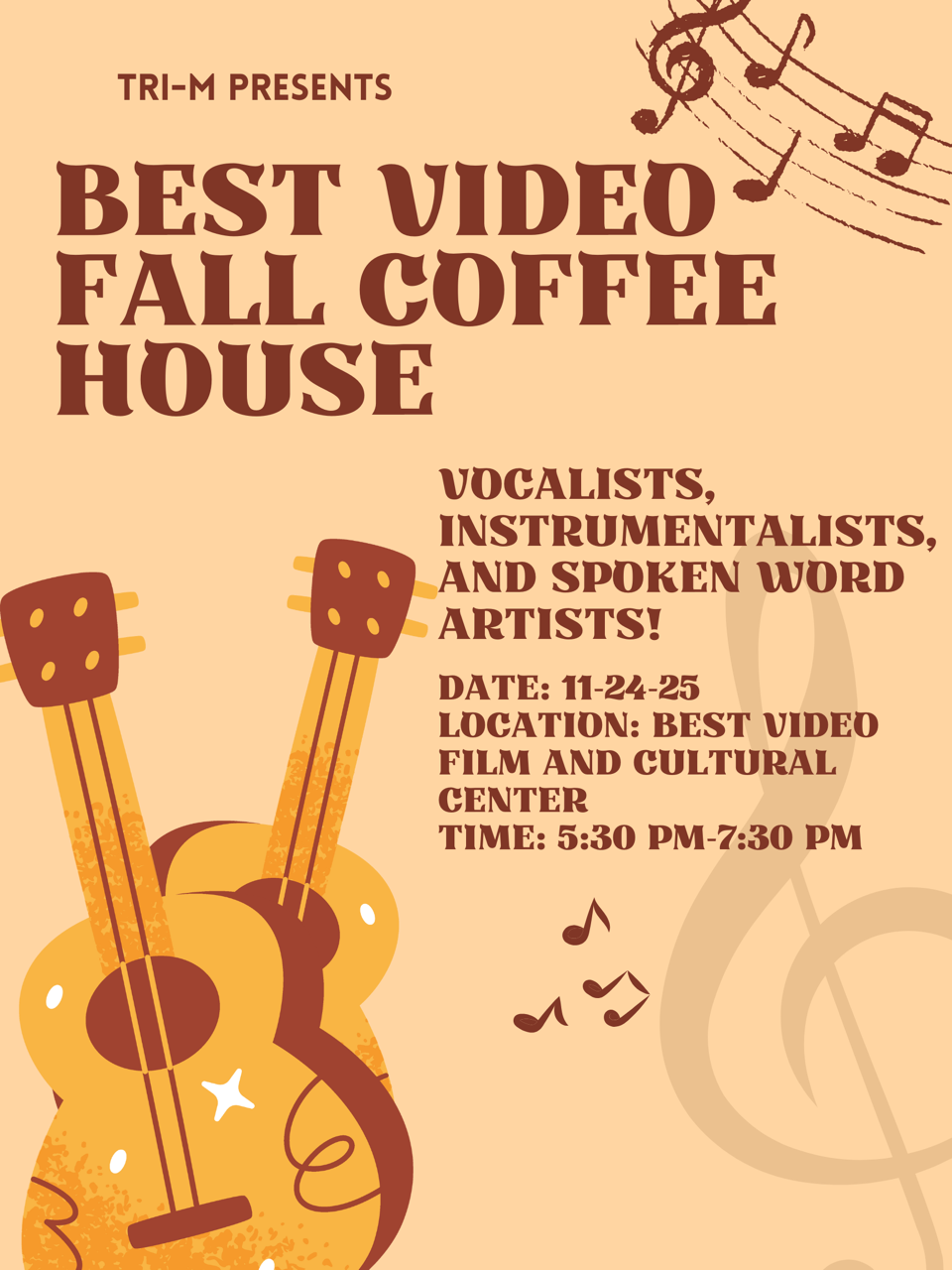 Hamden High School's Tri-M Club Coffee House III