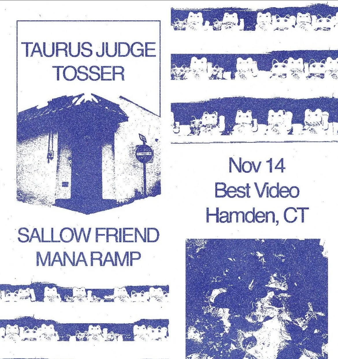 TAURUS JUDGE/TOSSER/SALLOW FRIEND/MANA RAMP: INDIE