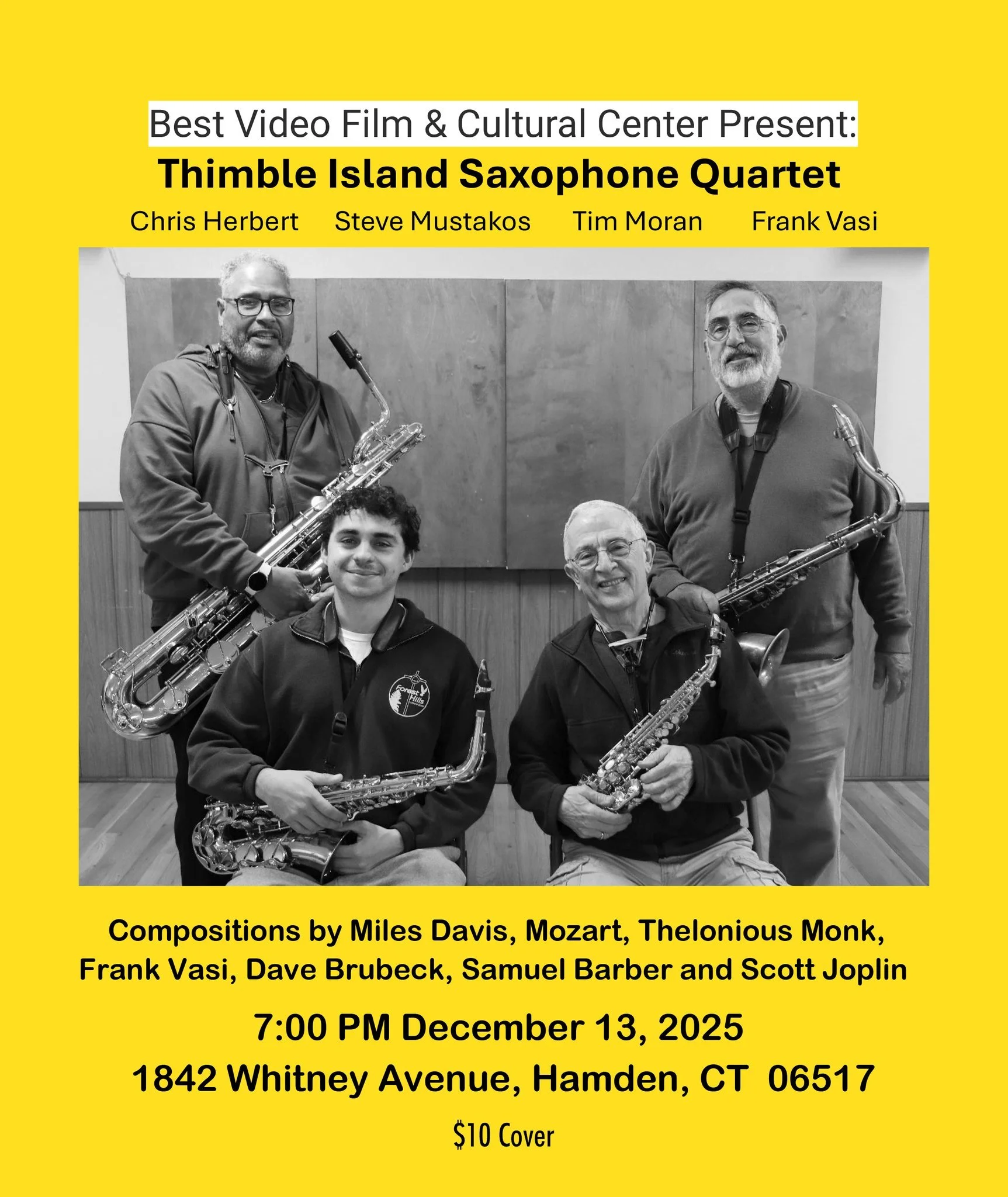 THIMBLE ISLAND SAXOPHONE QUARTET: JAZZ