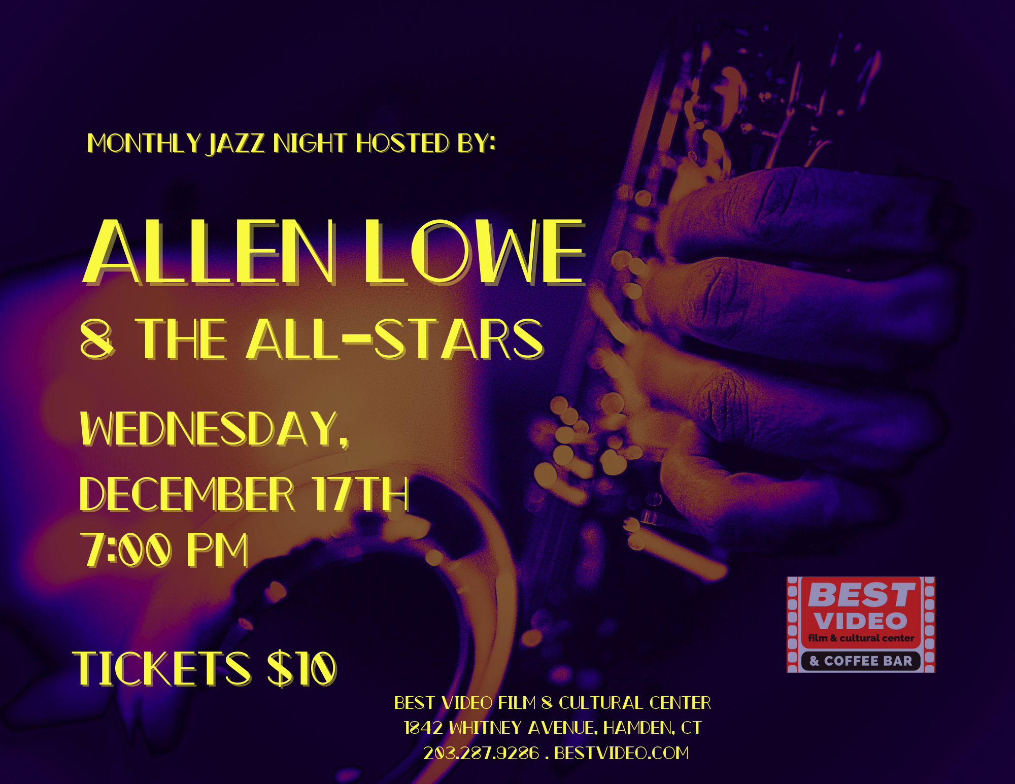Jazz Night: Allen Lowe &amp; The All-Stars