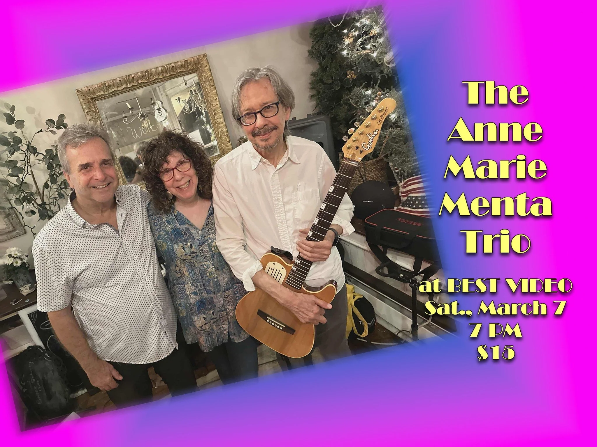 THE ANNE MARIE MENTA TRIO: SINGER-SONGWRITER