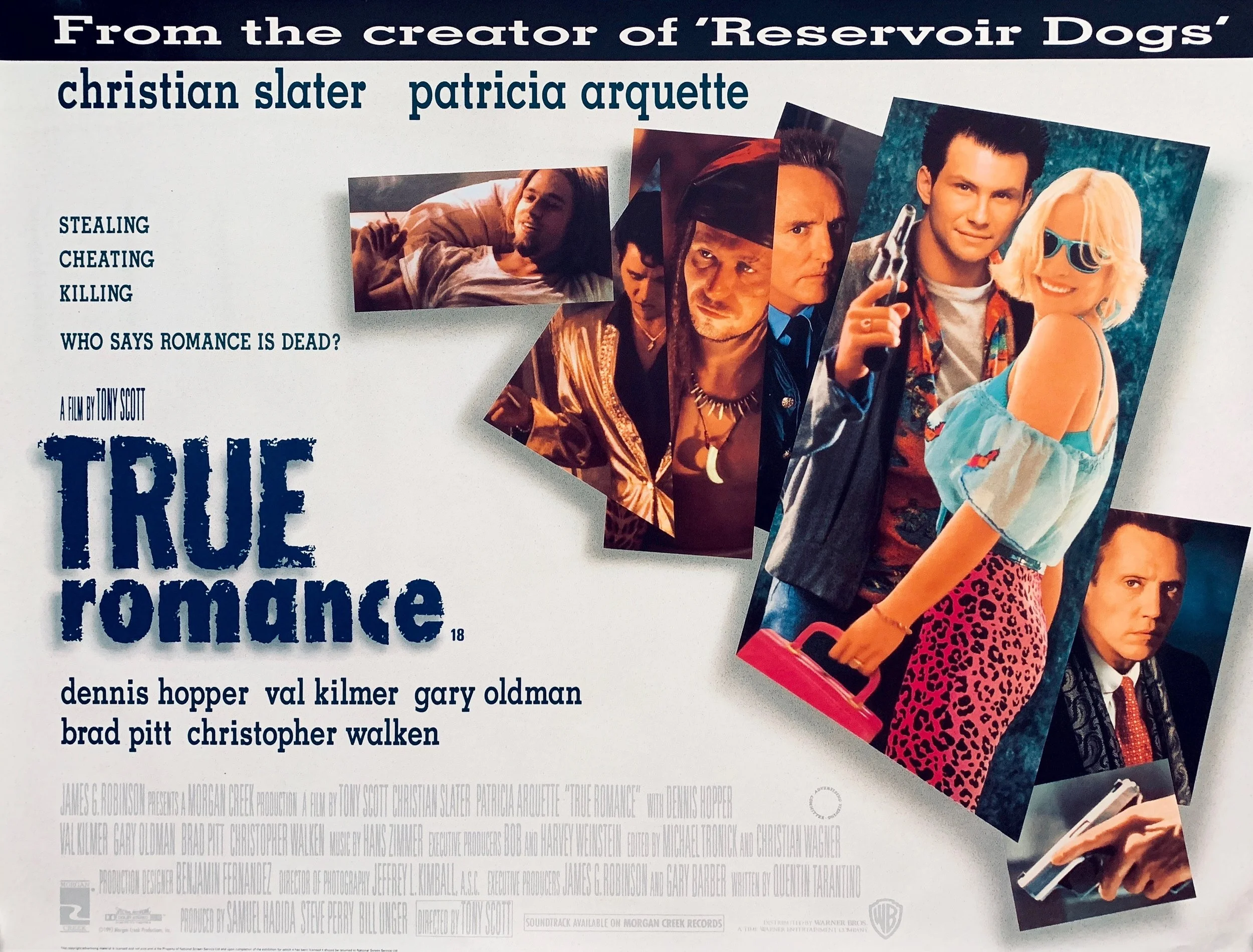 Screening @                  East Rock Brewery:                               True Romance (1993)