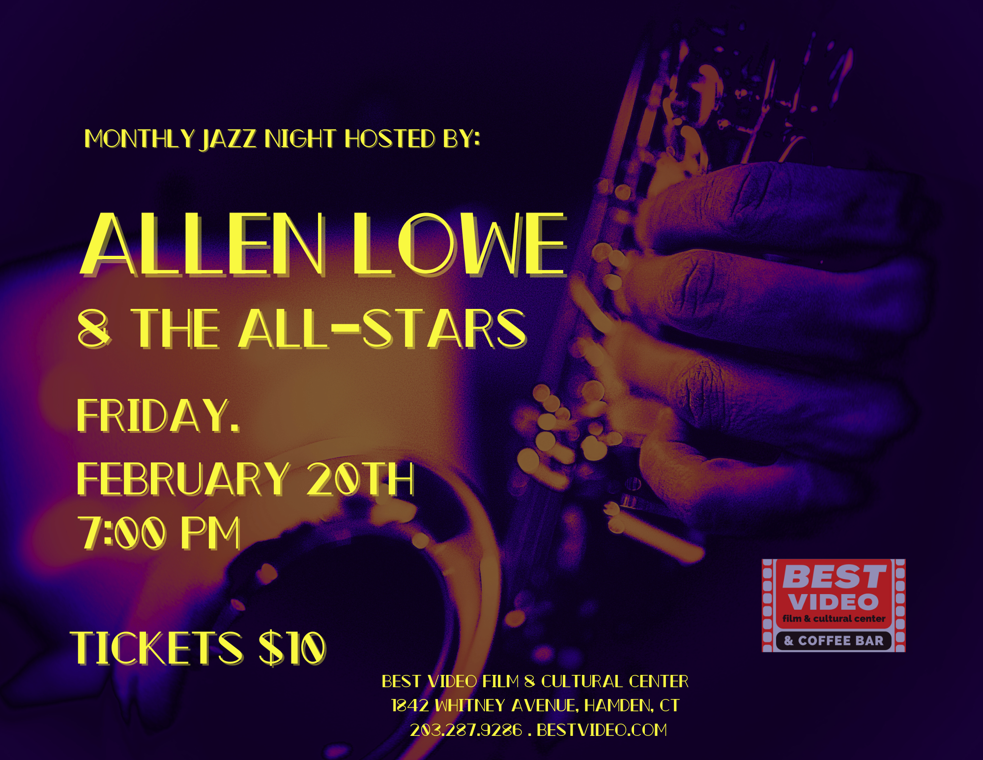 Jazz Night: Allen Lowe & The All-Stars