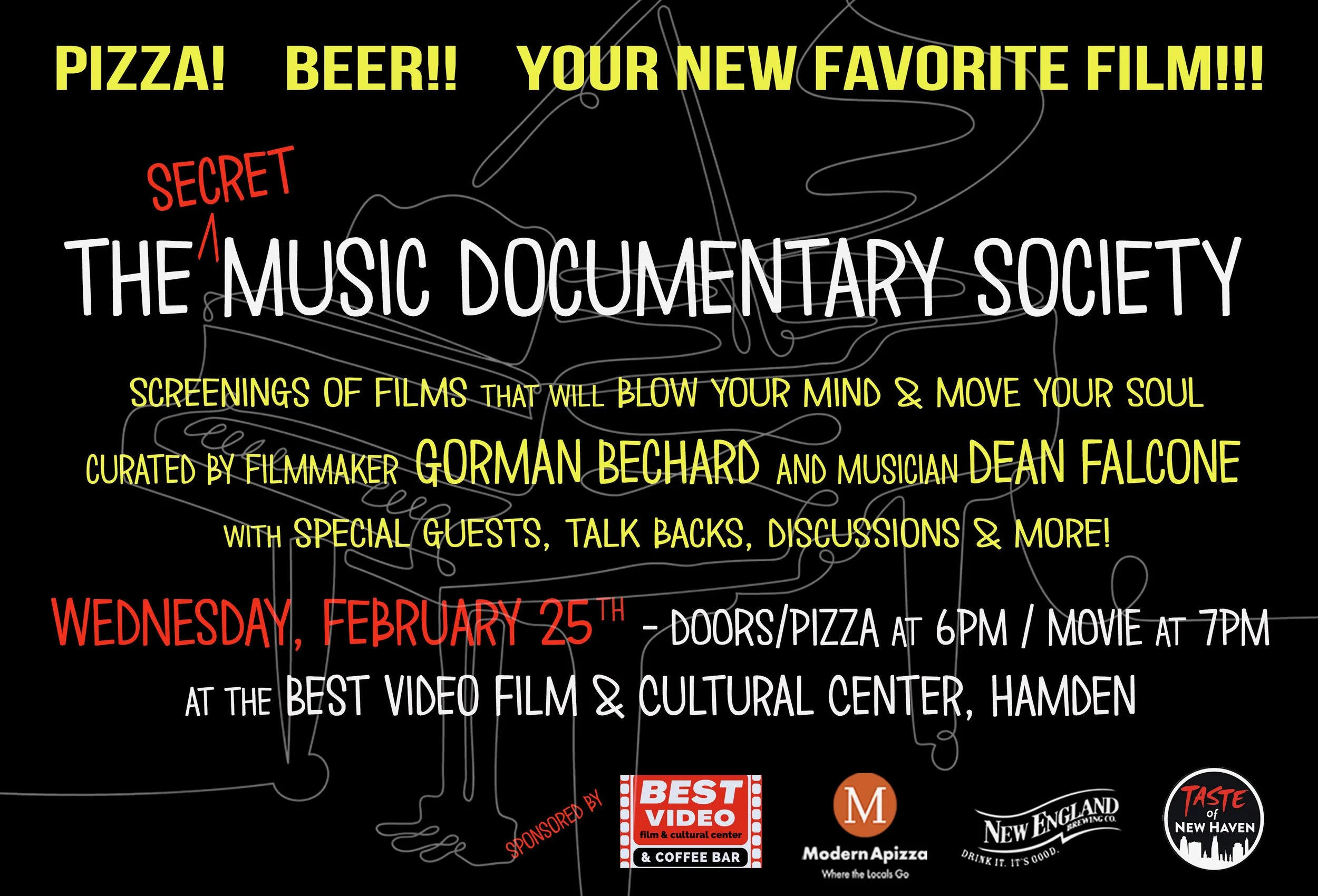 The Secret Music Documentary Society hosted by Gorman Bechard and Dean Falcone