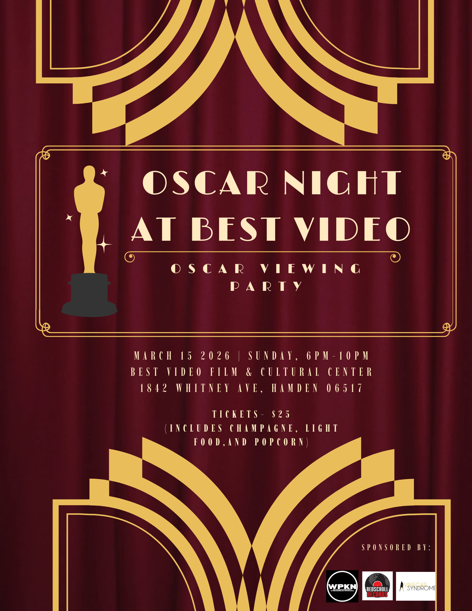 3rd Annual Oscars Viewing Party