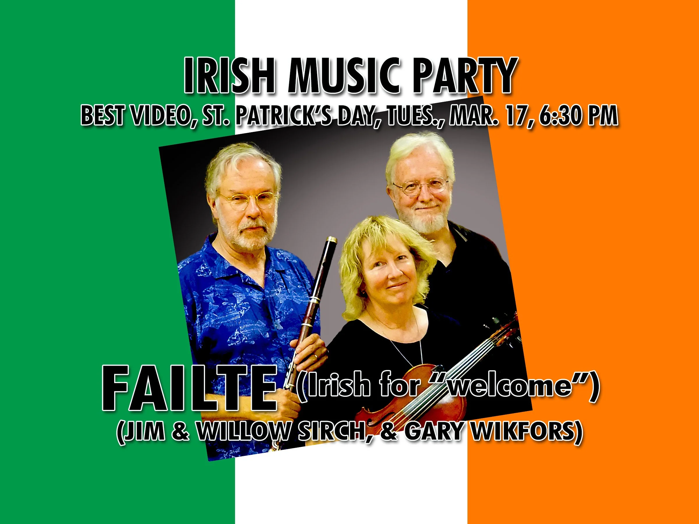 IRISH MUSIC PARTY W/FAILTE