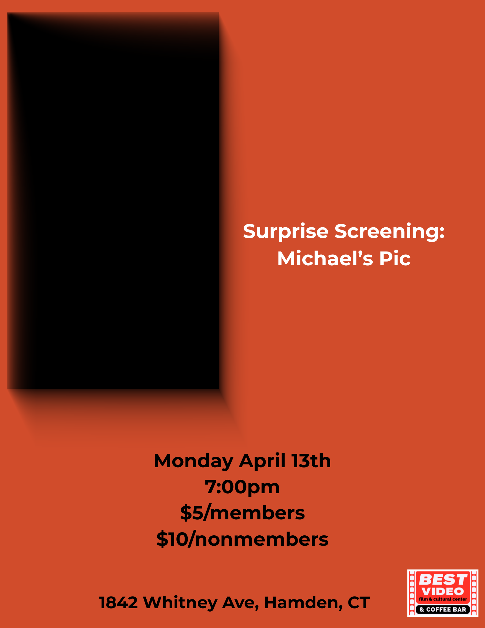 STAFF PIC SCREENING: Michael's Pic