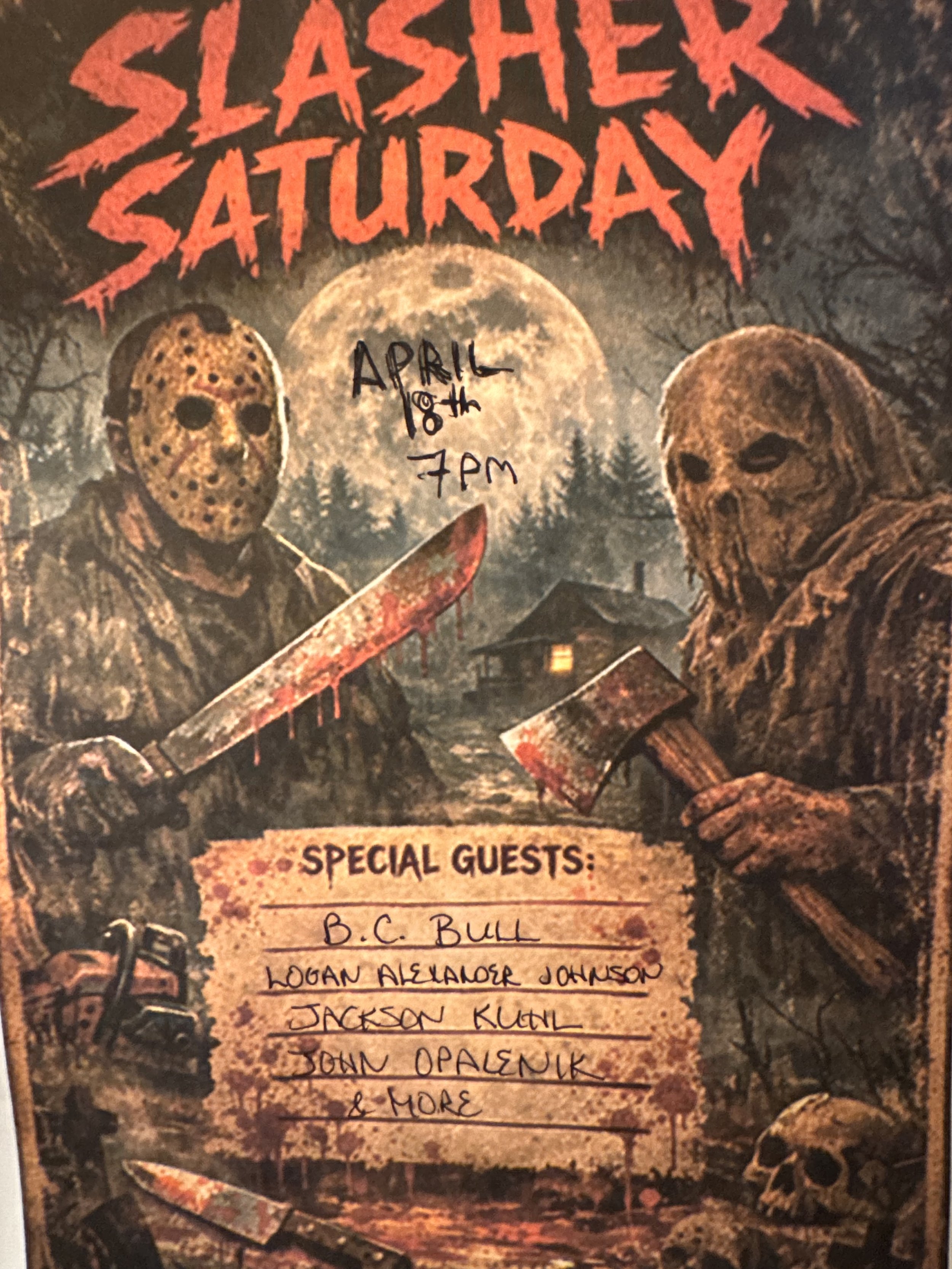 A Night w/ the Horror Writers Association (New England Chapter)