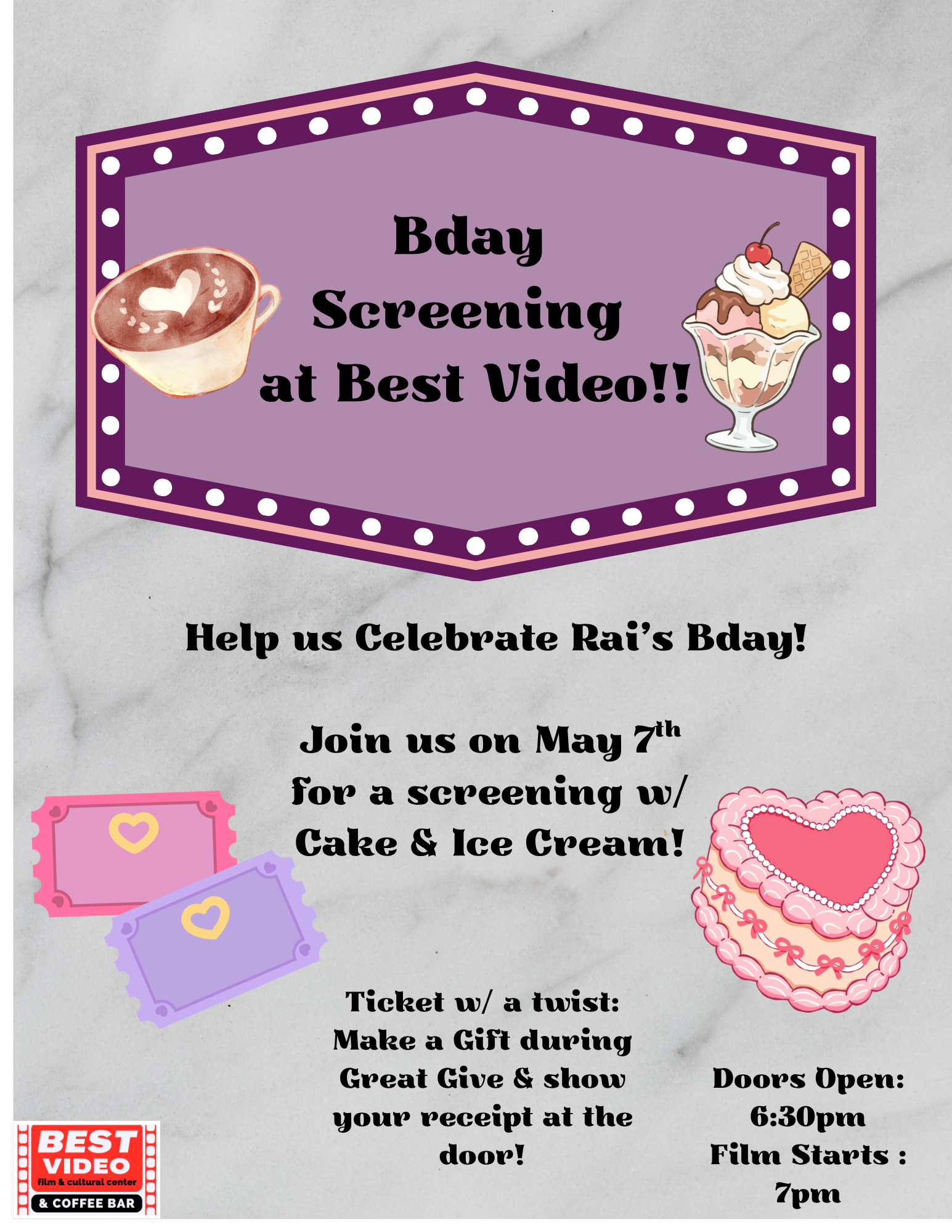 Rai’s Bday Celebration &amp; Screening