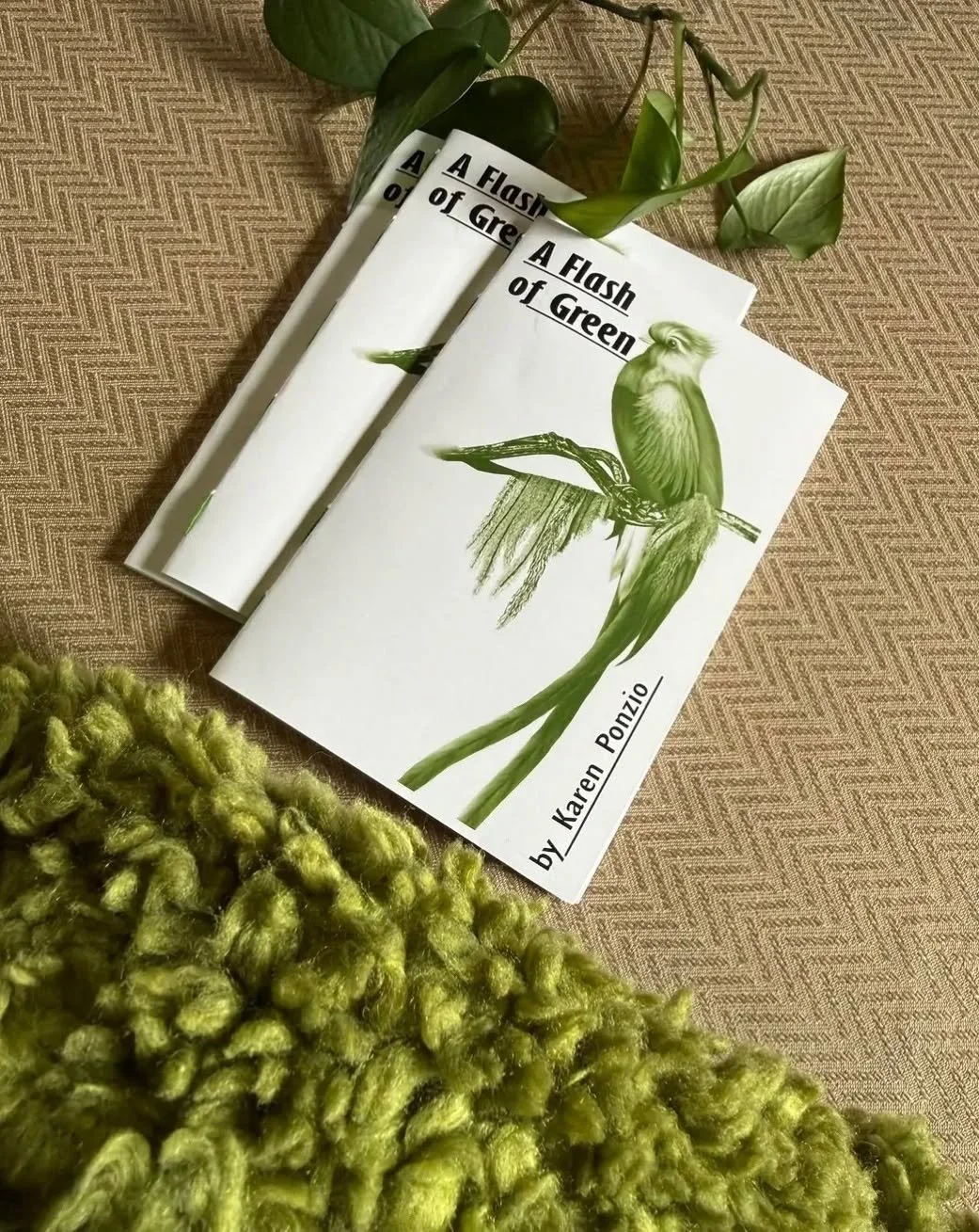 A Flash of Green: A Poetry reading from Karen Ponzio