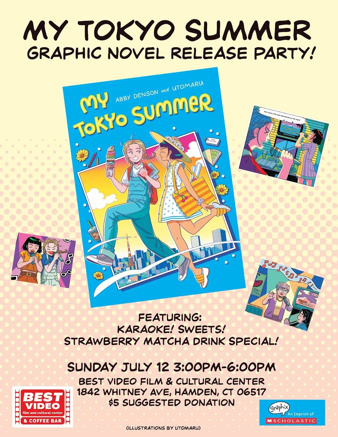My Tokyo Summer Graphic Novel Release Party!
