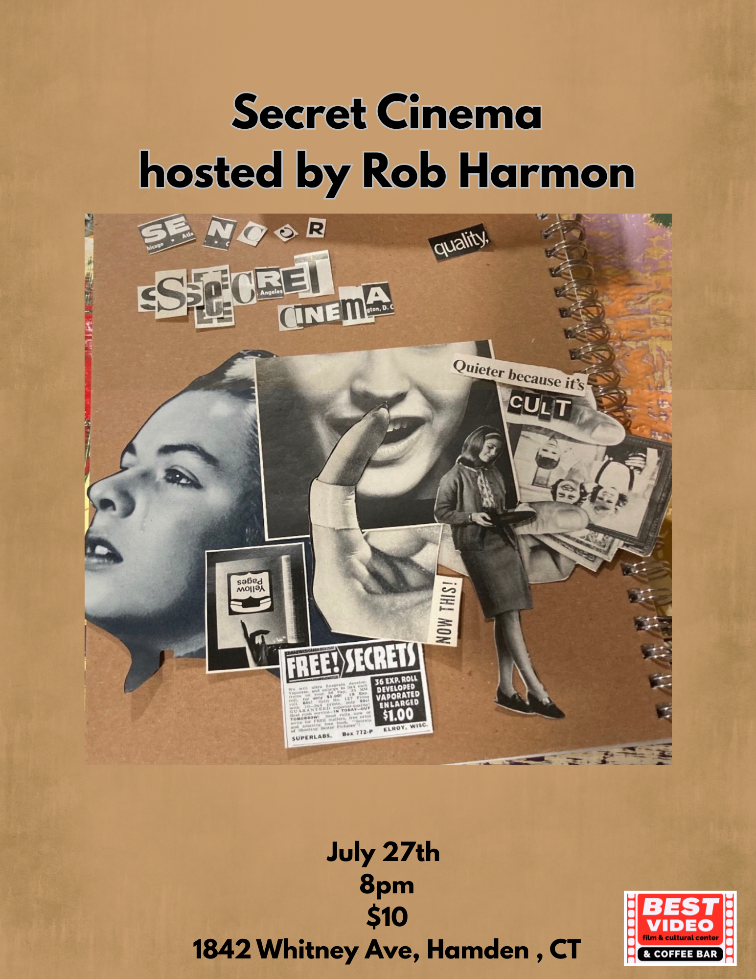 Secret Cinema hosted by Rob Harmon